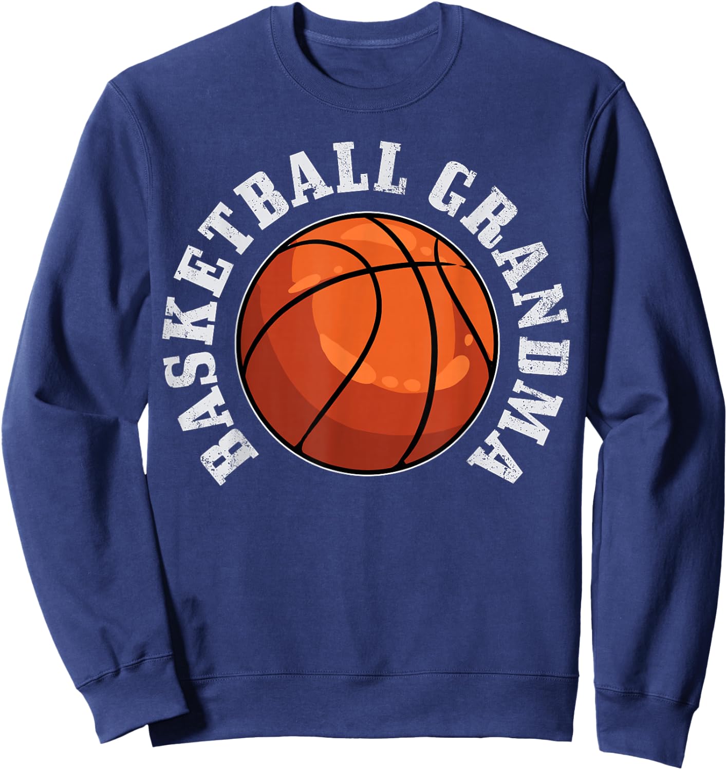 Basketball Grandma Sweatshirt - Sweatshirt | Navy