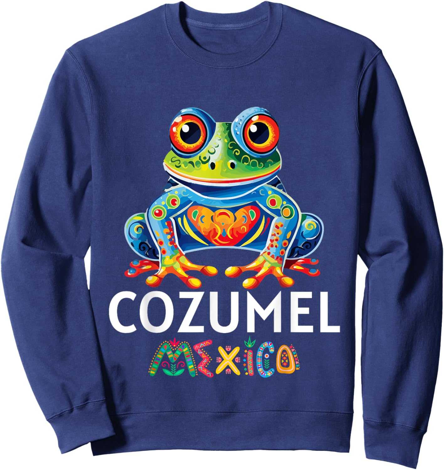 Cozumel Mexico Souvenir / Cozumel Sweatshirt - Sweatshirt | Navy