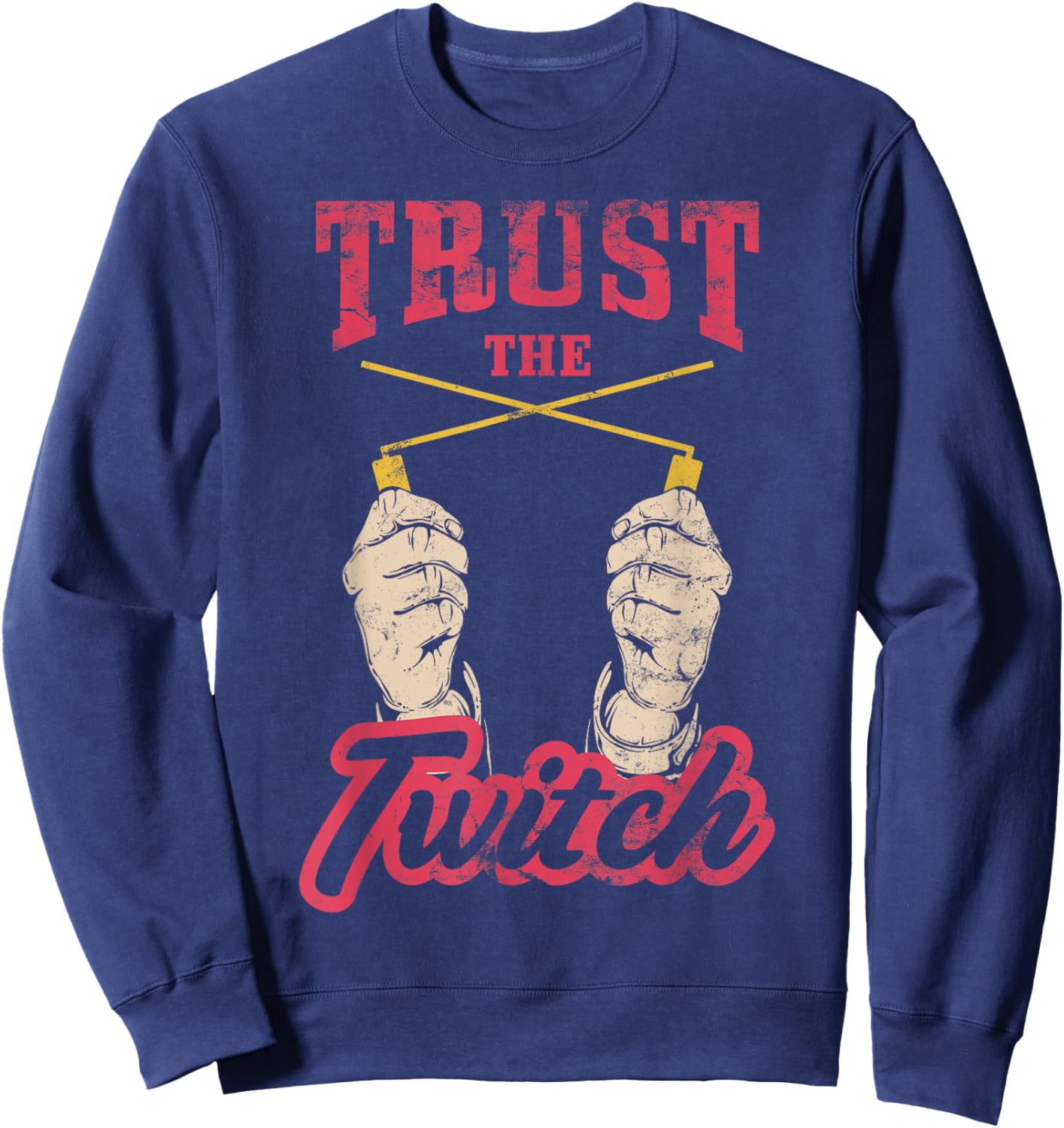 Trust The Twitch, Dowsing Sweatshirt - Sweatshirt | Navy