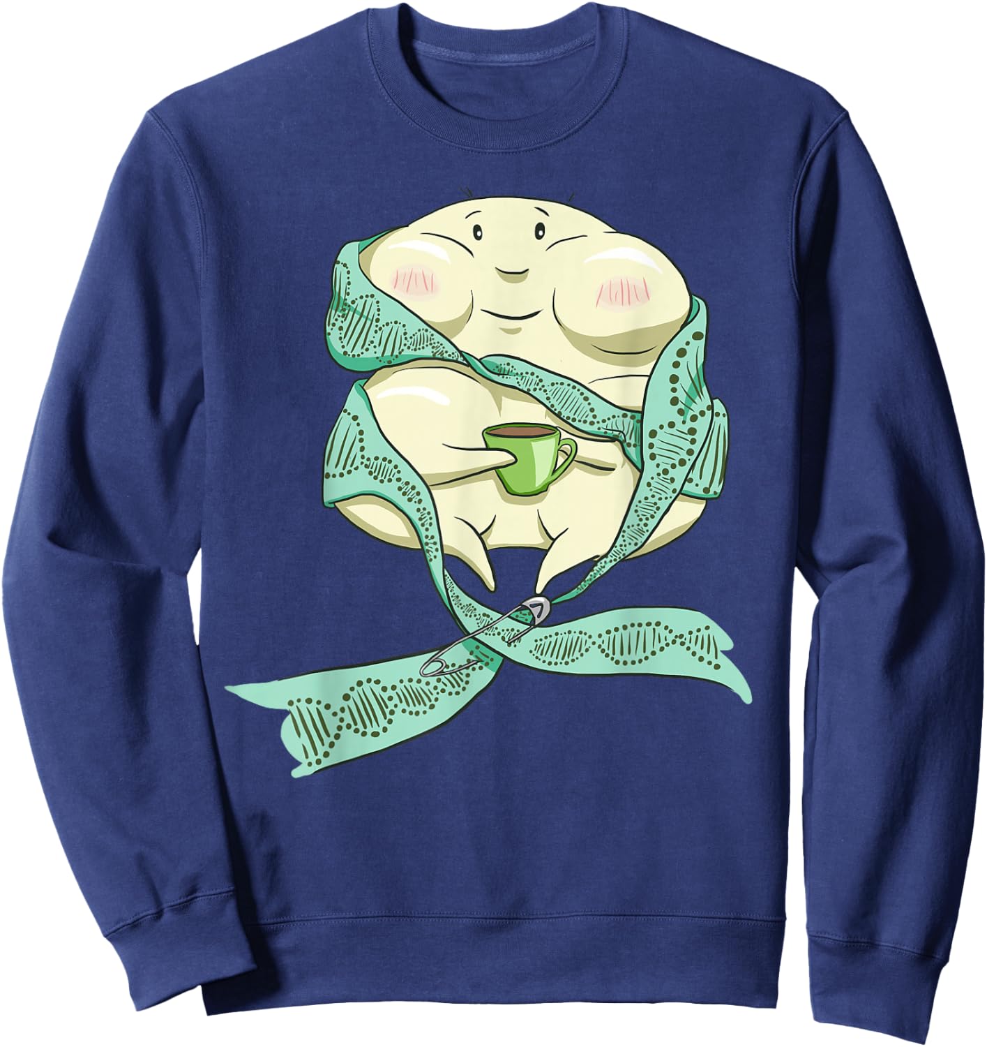 Nucleosome - Nucleoprotein - Funny Science Molecular Biology Sweatshirt - Sweatshirt | Navy