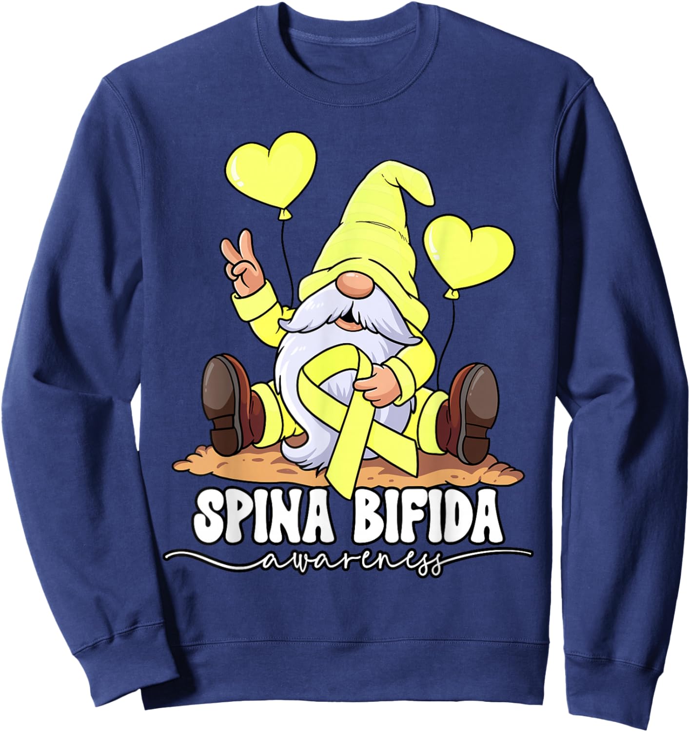 Spina Bifida Awareness Sweatshirt - Sweatshirt | Navy