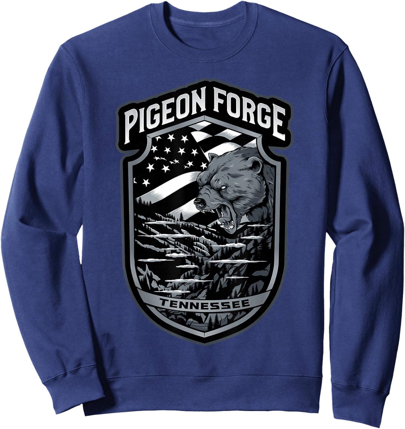 Family Vacation Pigeon Forge Tennessee Souvenirs Gifts TN Sweatshirt - Sweatshirt | Navy