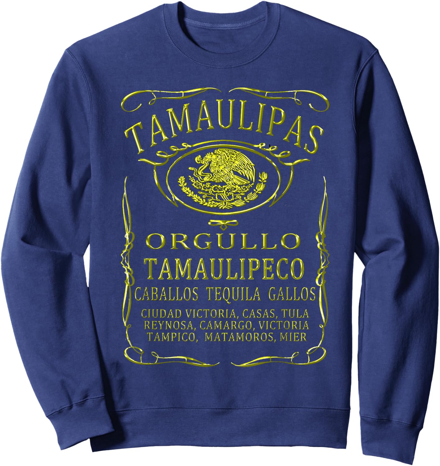 Cool Tamaulipas Shirt Sweatshirt - Sweatshirt | Navy