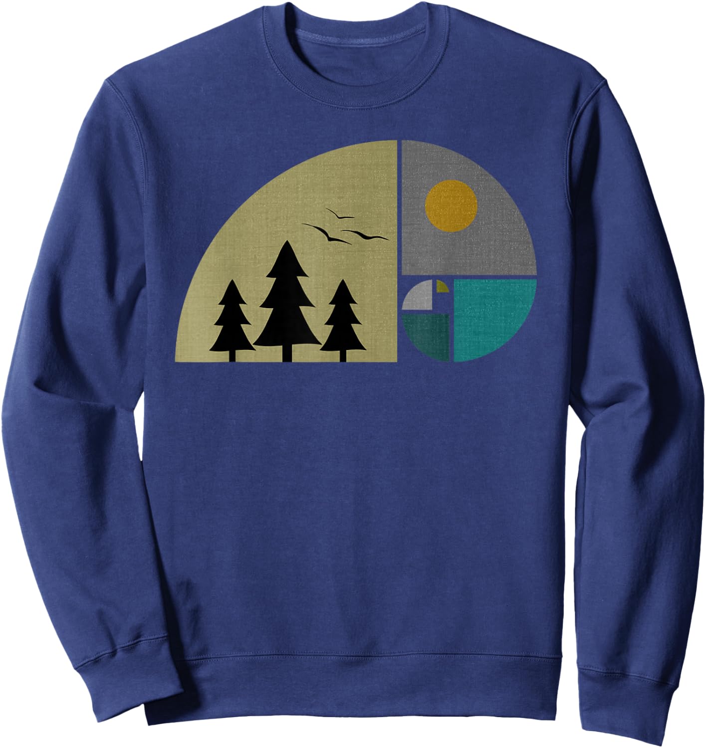 Fibonacci's Nature Sweatshirt - Sweatshirt | Navy