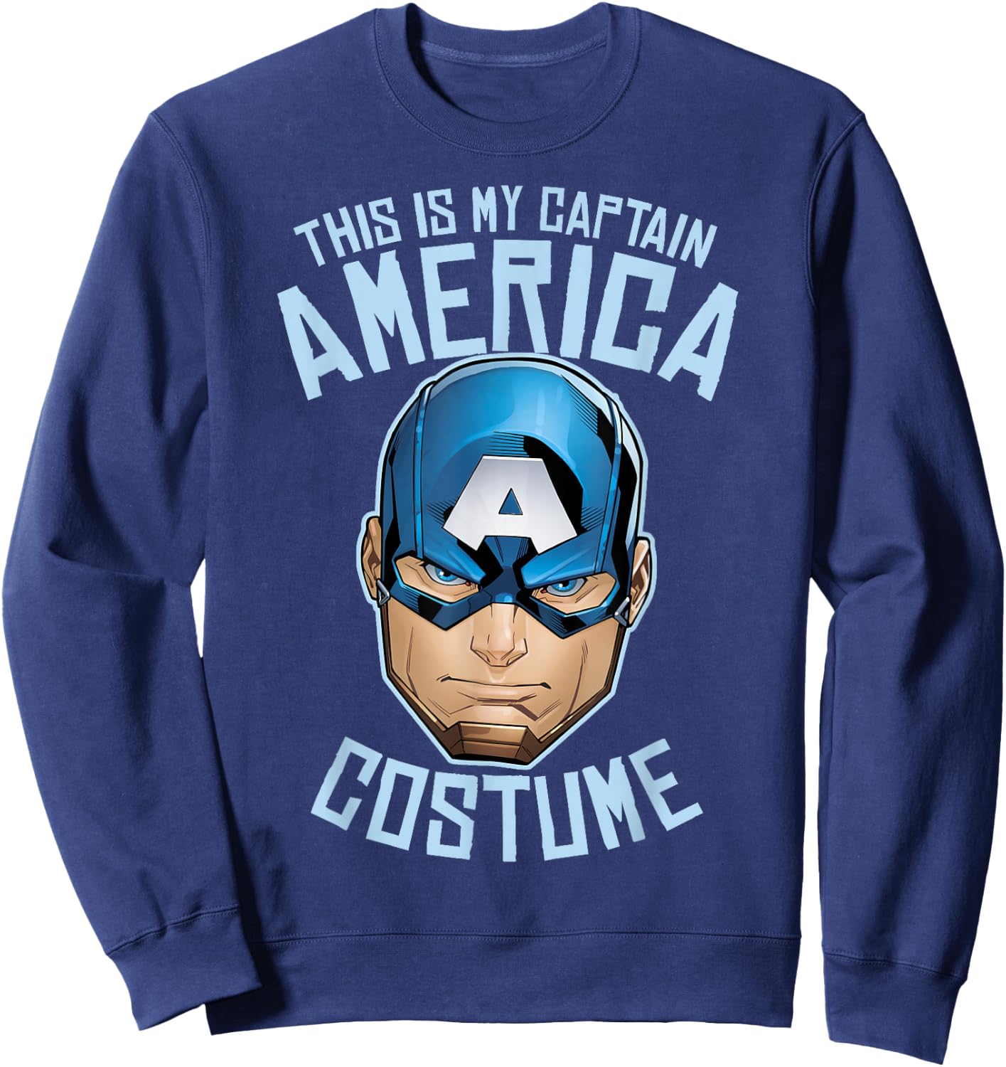 Marvel Captain America This is My Costume Halloween Sweatshirt - Sweatshirt | Navy