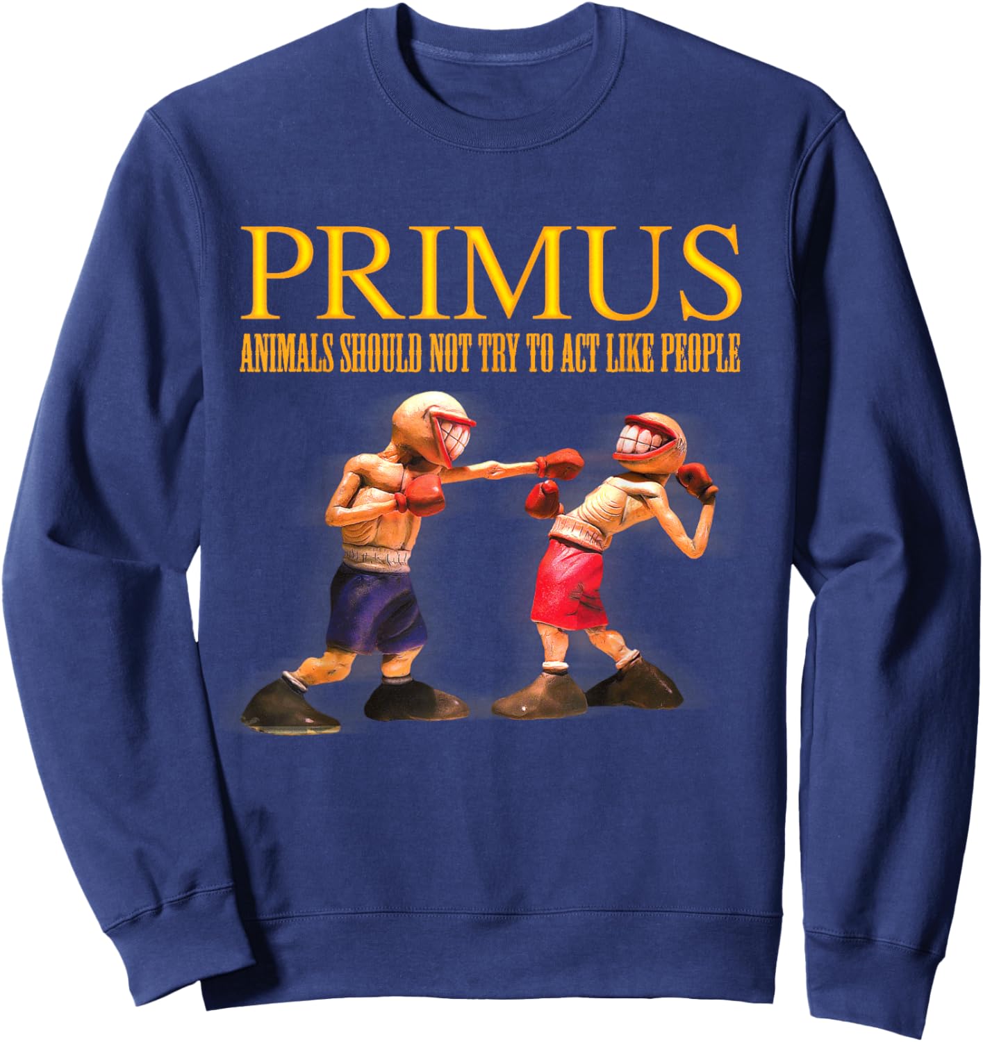 Primus Animals Should Not Sweatshirt - Sweatshirt | Navy