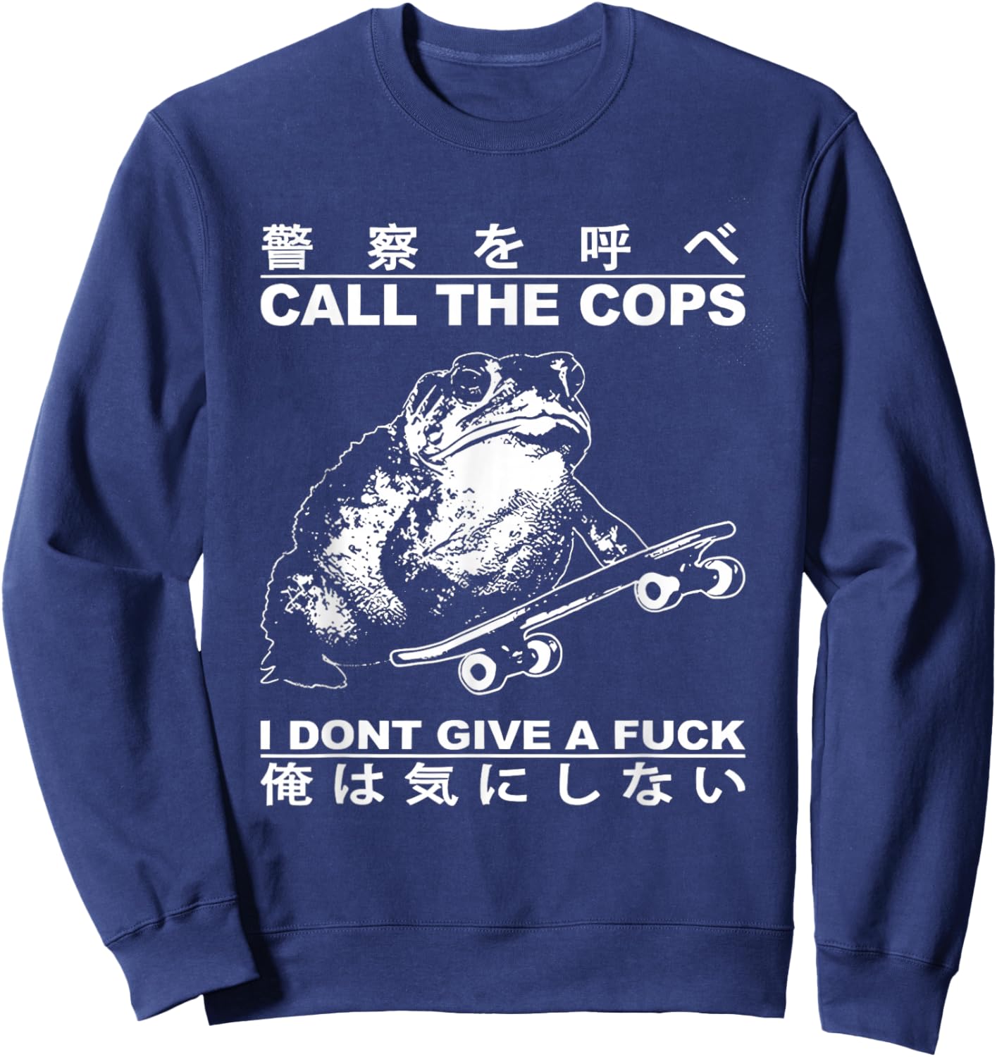 Funny trending Gift Black Small Sweatshirt - Sweatshirt | Navy
