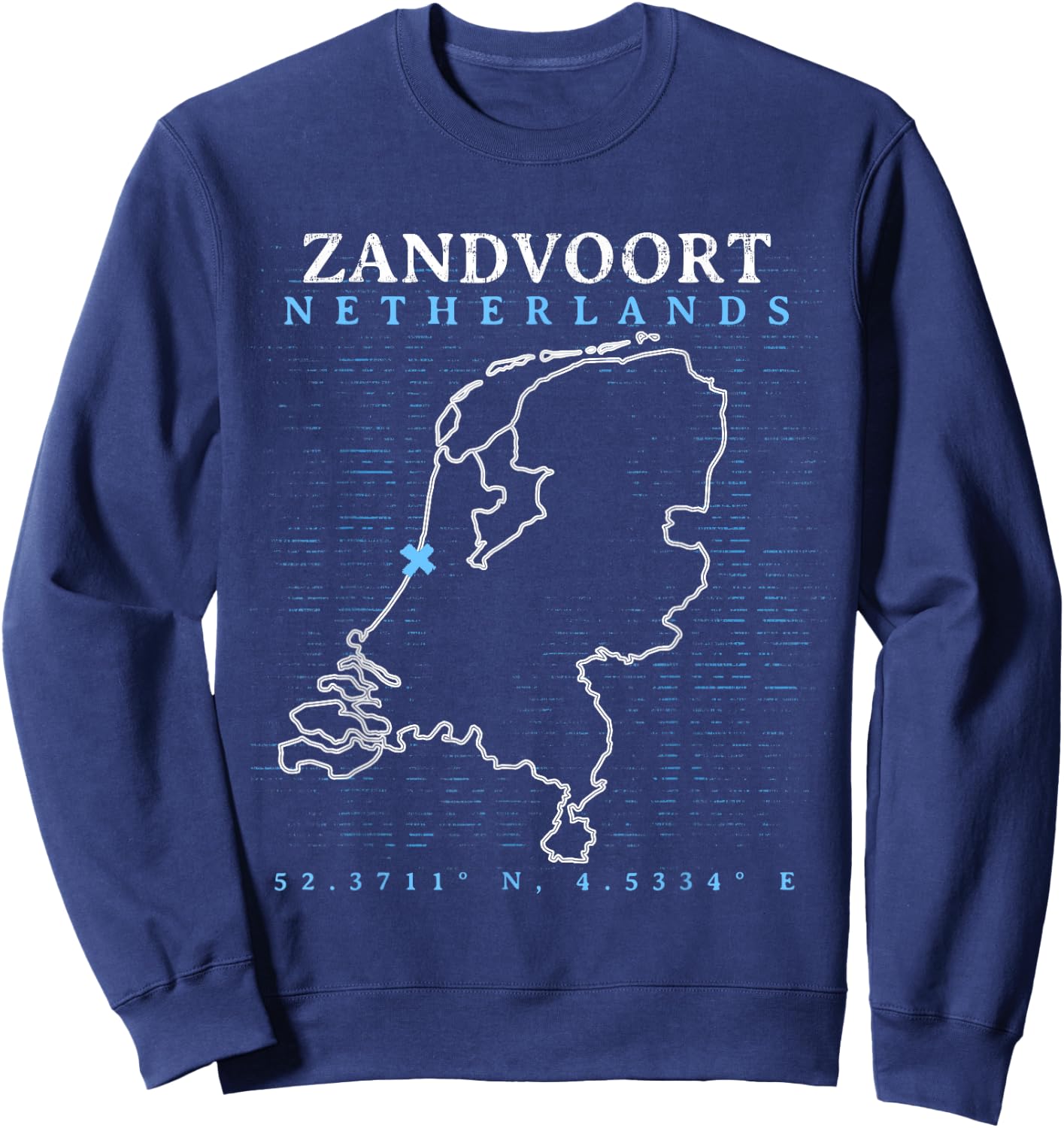 Netherlands Zandvoort Sweatshirt - Sweatshirt | Navy