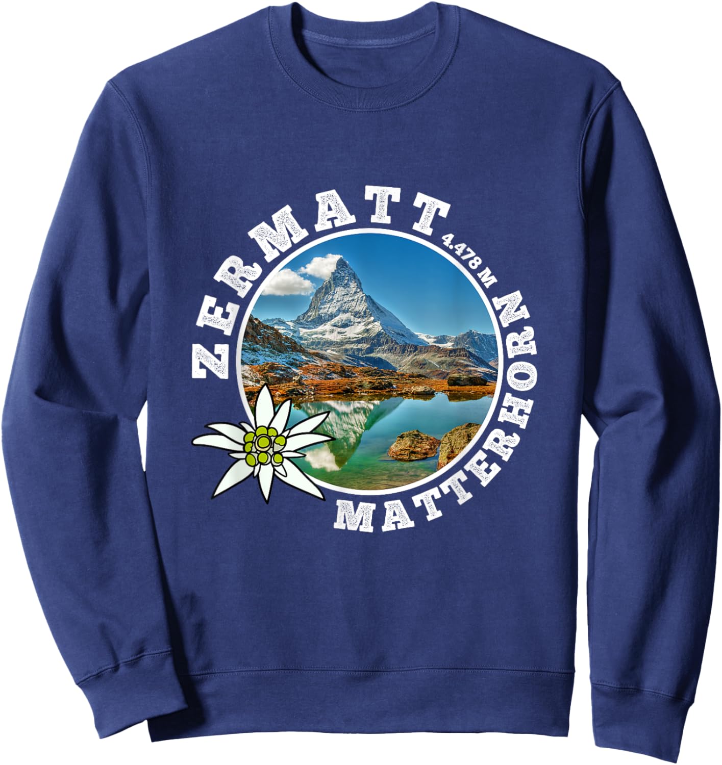 Zermatt Souvenir / Switzerland Zermatt Sweatshirt - Sweatshirt | Navy