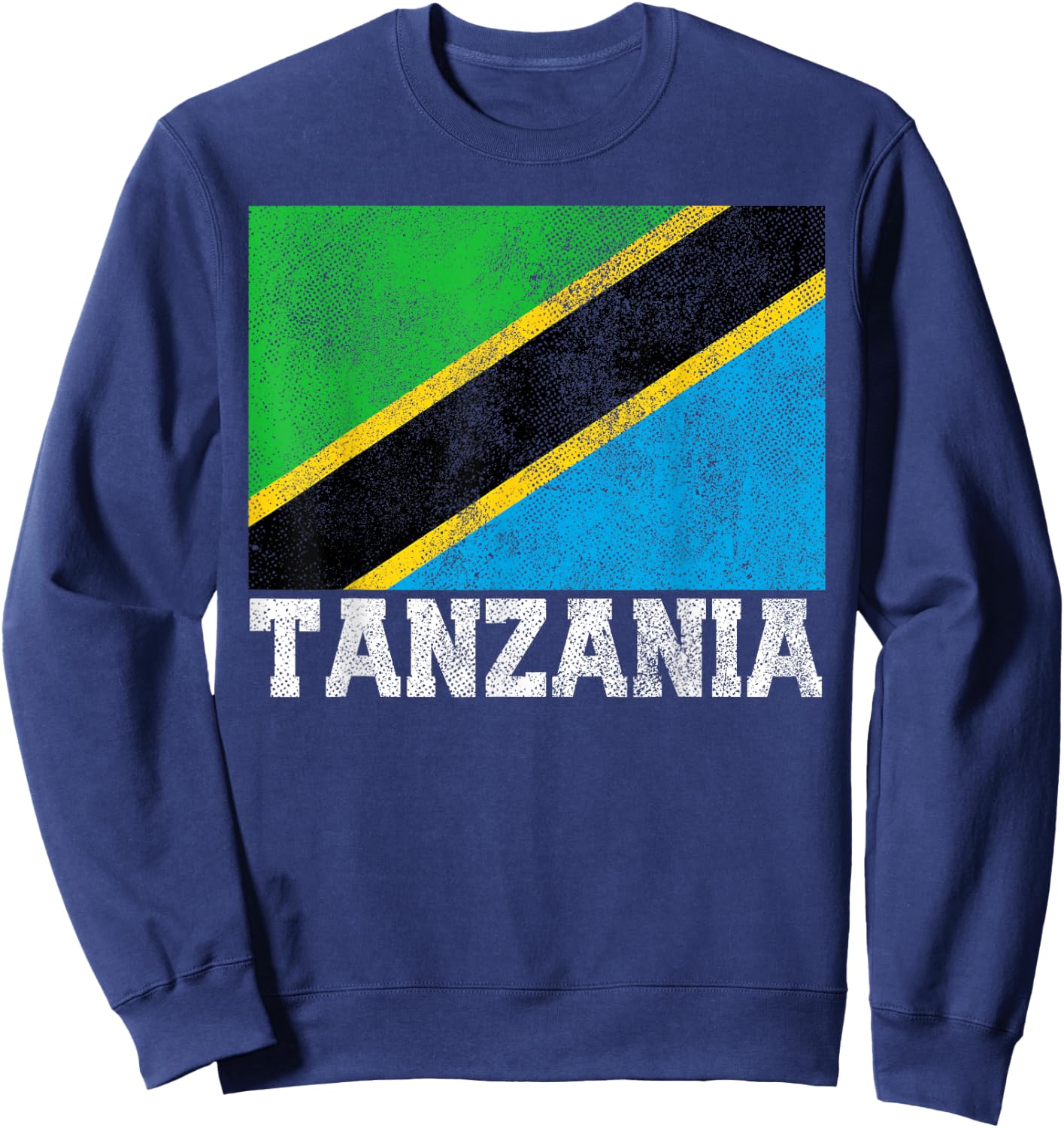 Tanzania Flag National Pride Roots Country Matching Family Sweatshirt - Sweatshirt | Navy