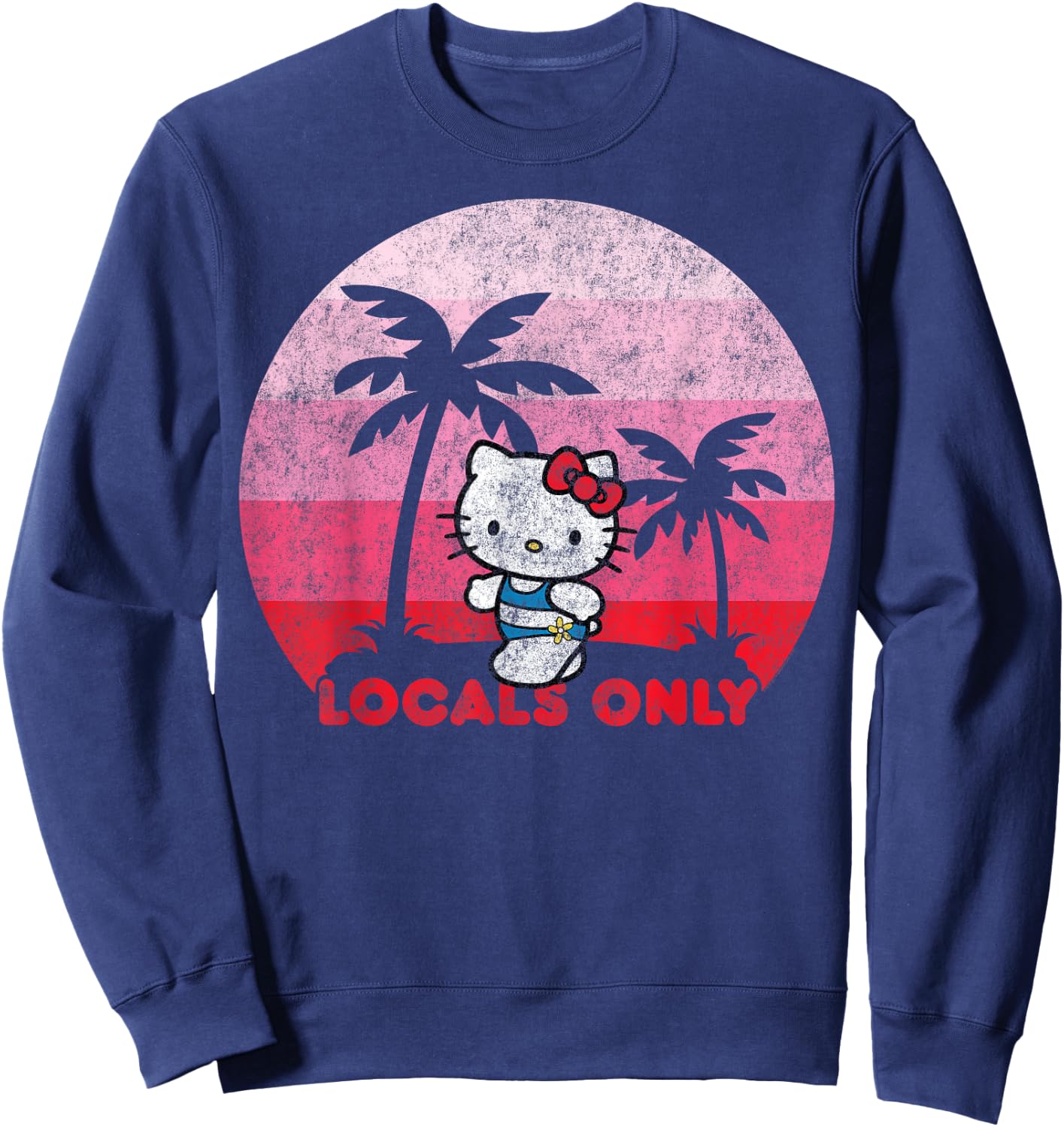Hello Kitty Locals Only Sweatshirt - Sweatshirt | Navy