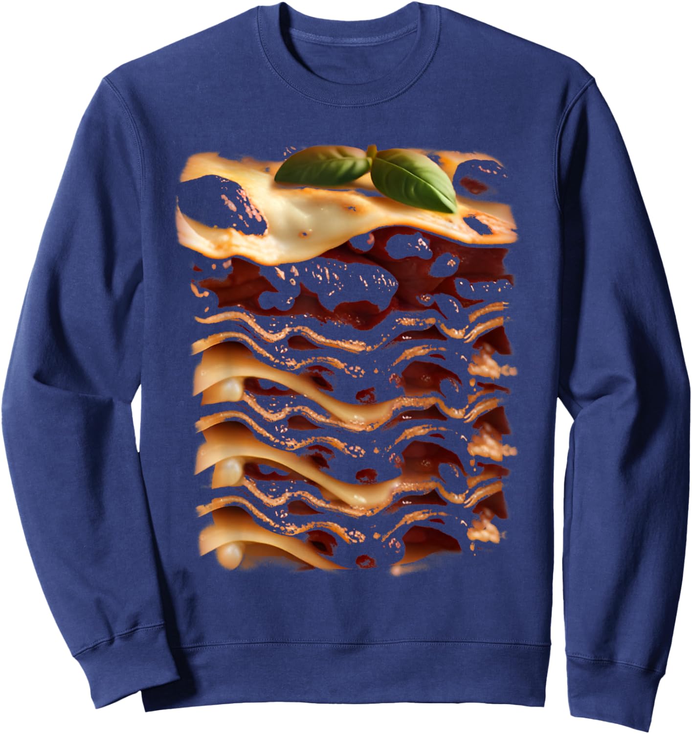 Lasagne Halloween Costume Sweatshirt - Sweatshirt | Navy