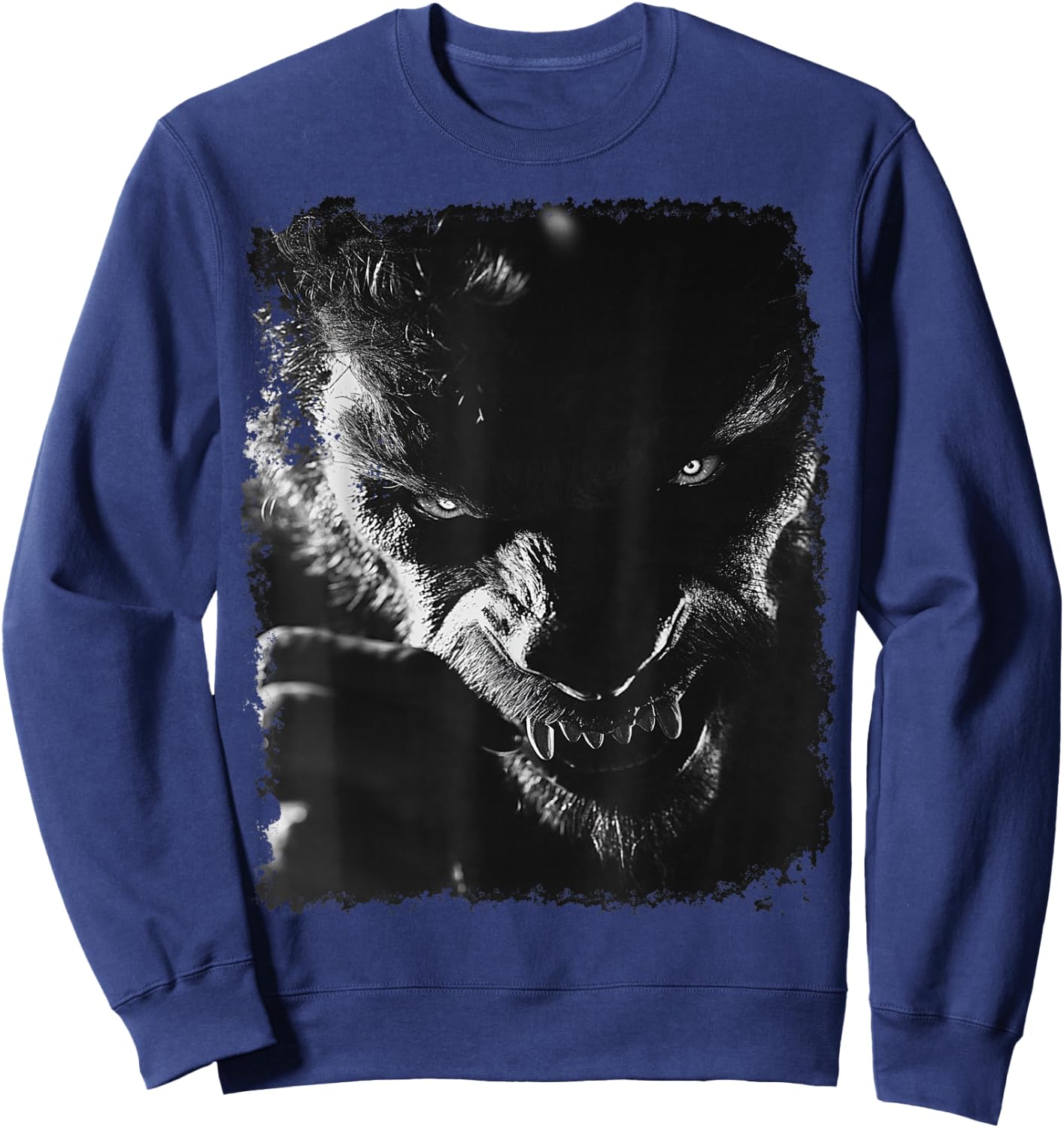 Werewolf Horror Sweatshirt - Sweatshirt | Navy