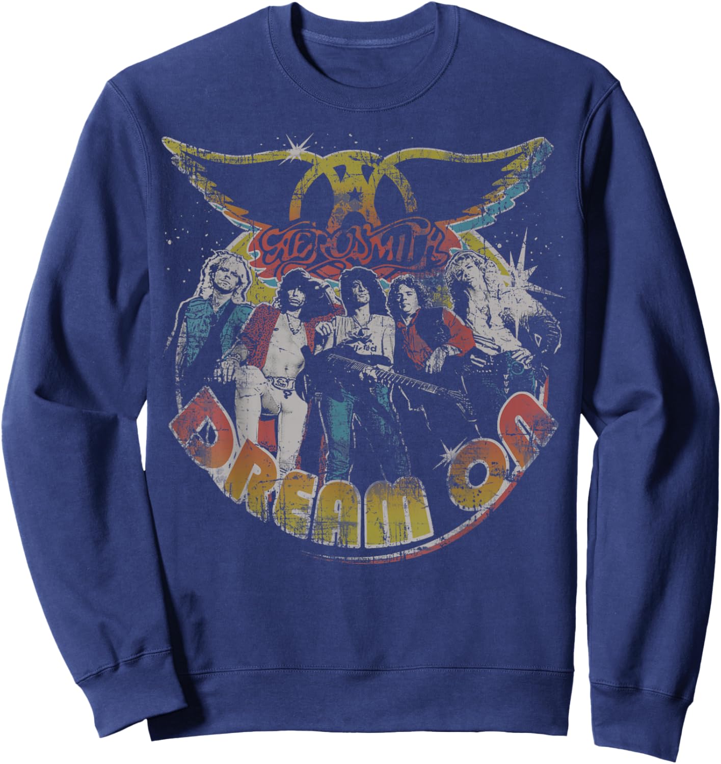 Aerosmith - Dream On Portrait Sweatshirt - Sweatshirt | Navy