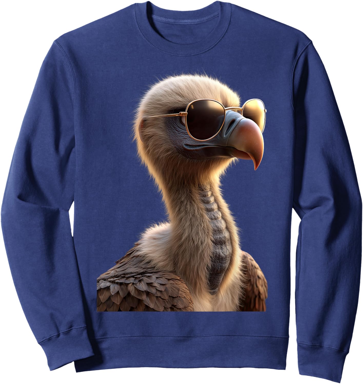 Geier Greifvogel Aasgeier Vulture Süßer Geier Sweatshirt - Sweatshirt | Navy