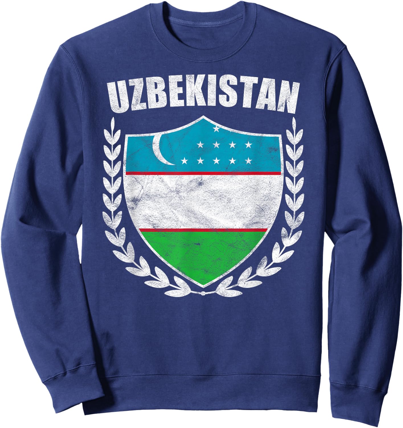 Uzbekistan Sweatshirt - Sweatshirt | Navy