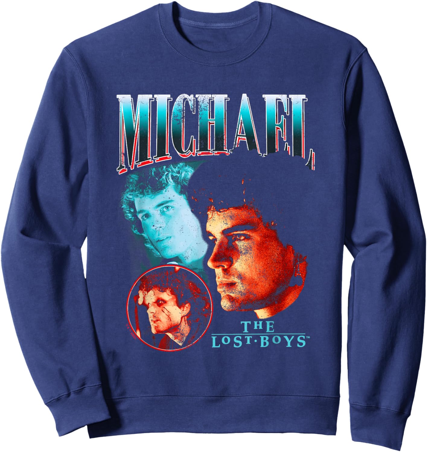 The Lost Boys Michael Bootleg Sweatshirt - Sweatshirt | Navy