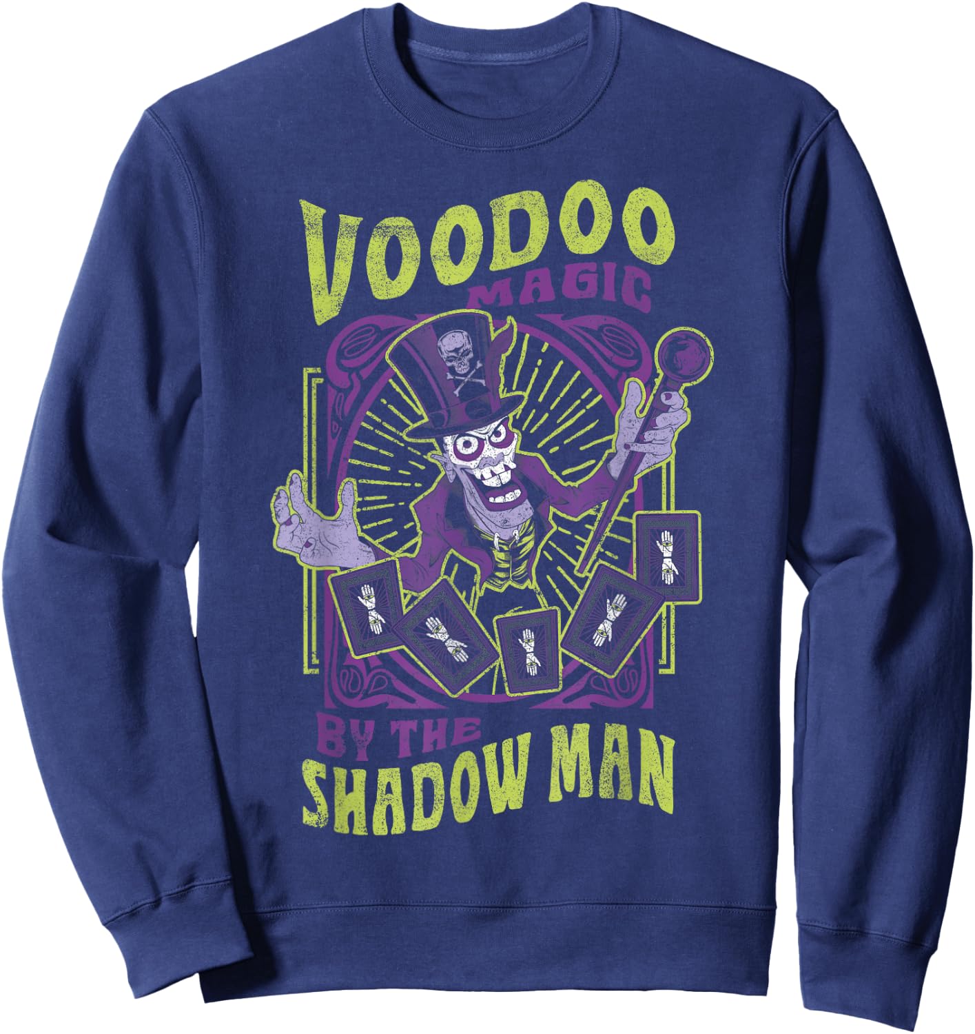 Disney Villains Halloween Doctor Facilier Voodoo Magic Sweatshirt - Sweatshirt | Navy