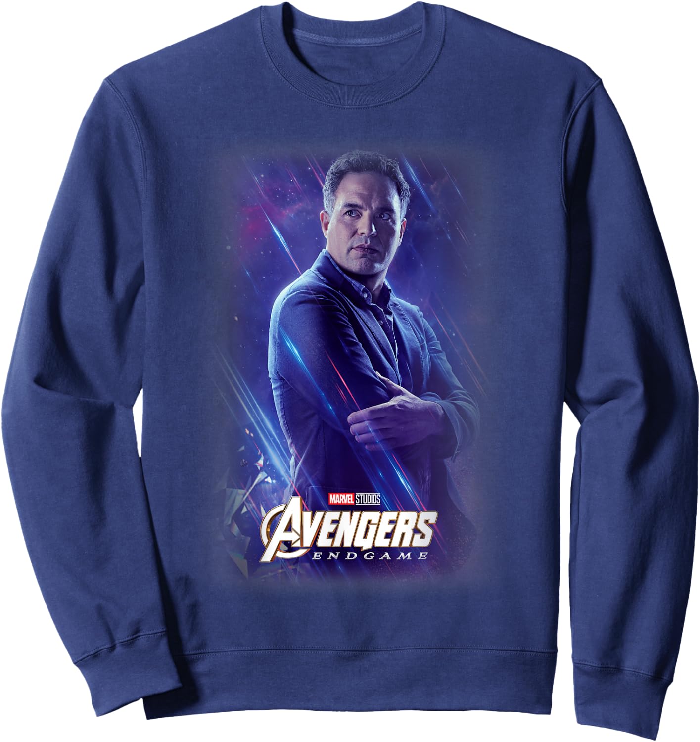 Marvel Avengers Endgame Bruce Banner Galactic Poster Sweatshirt - Sweatshirt | Navy