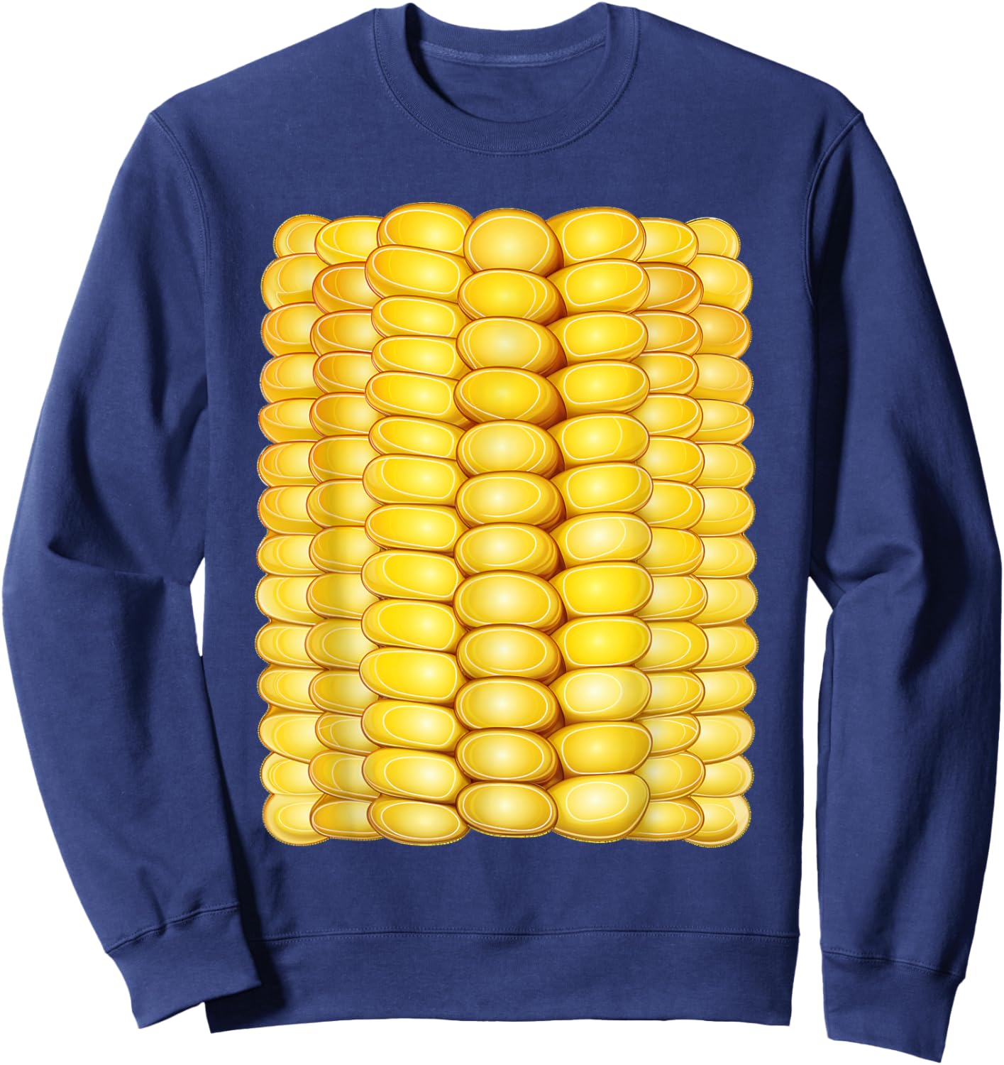 Corn on the Cob Corn Cob Harvest Farm Food Sweatshirt - Sweatshirt | Navy