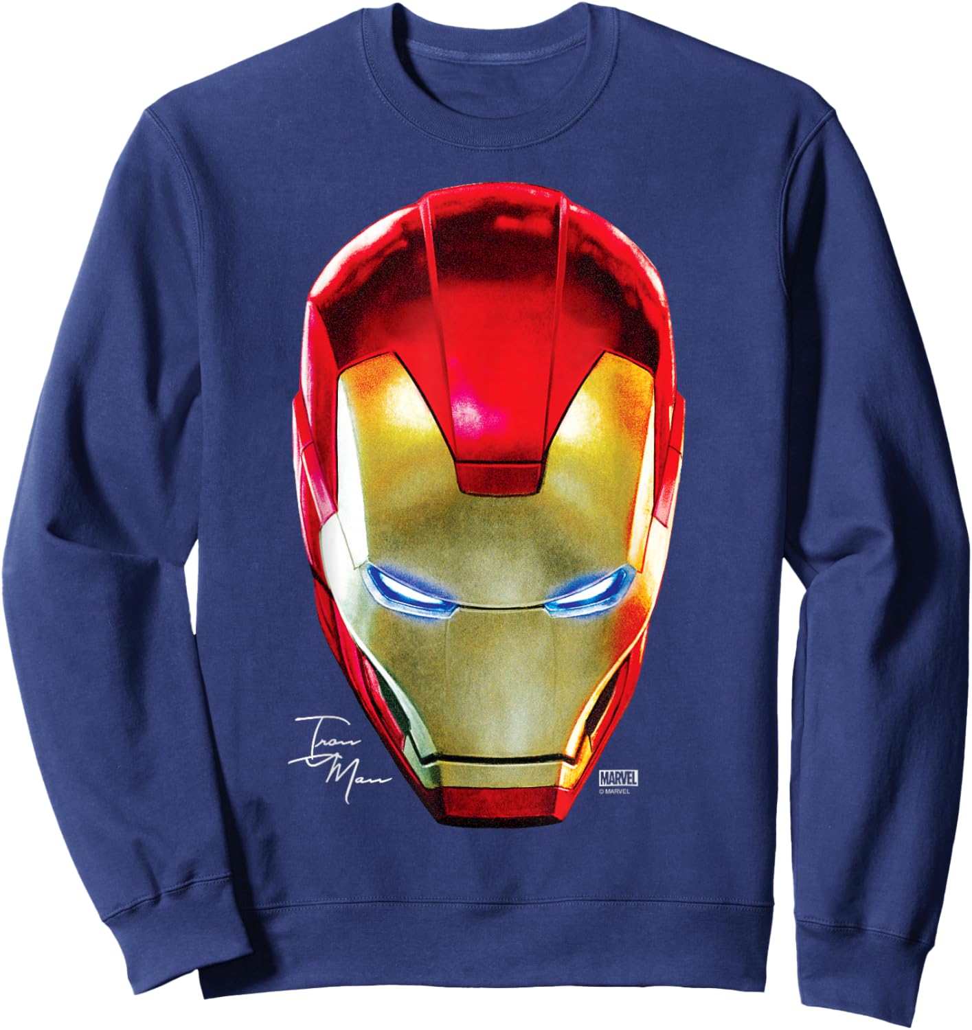 Iron Man - Portrait Sweatshirt - Sweatshirt | Navy