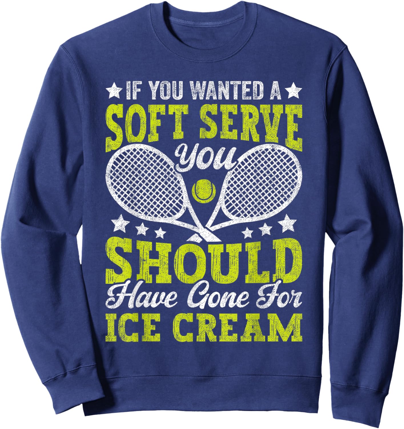 Best Funny Tennis Gifts Tennis Lover Accessories. -Child Tennis Themed - Black, Small - Short Sleeve, , Pull On, 1 Count Sweatshirt - Sweatshirt | Navy