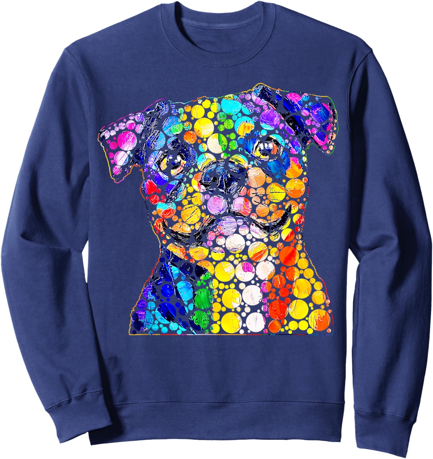 Happy Dot Day 2025 September 15th Dog Lovers Men Women Kids Sweatshirt - Sweatshirt | Navy