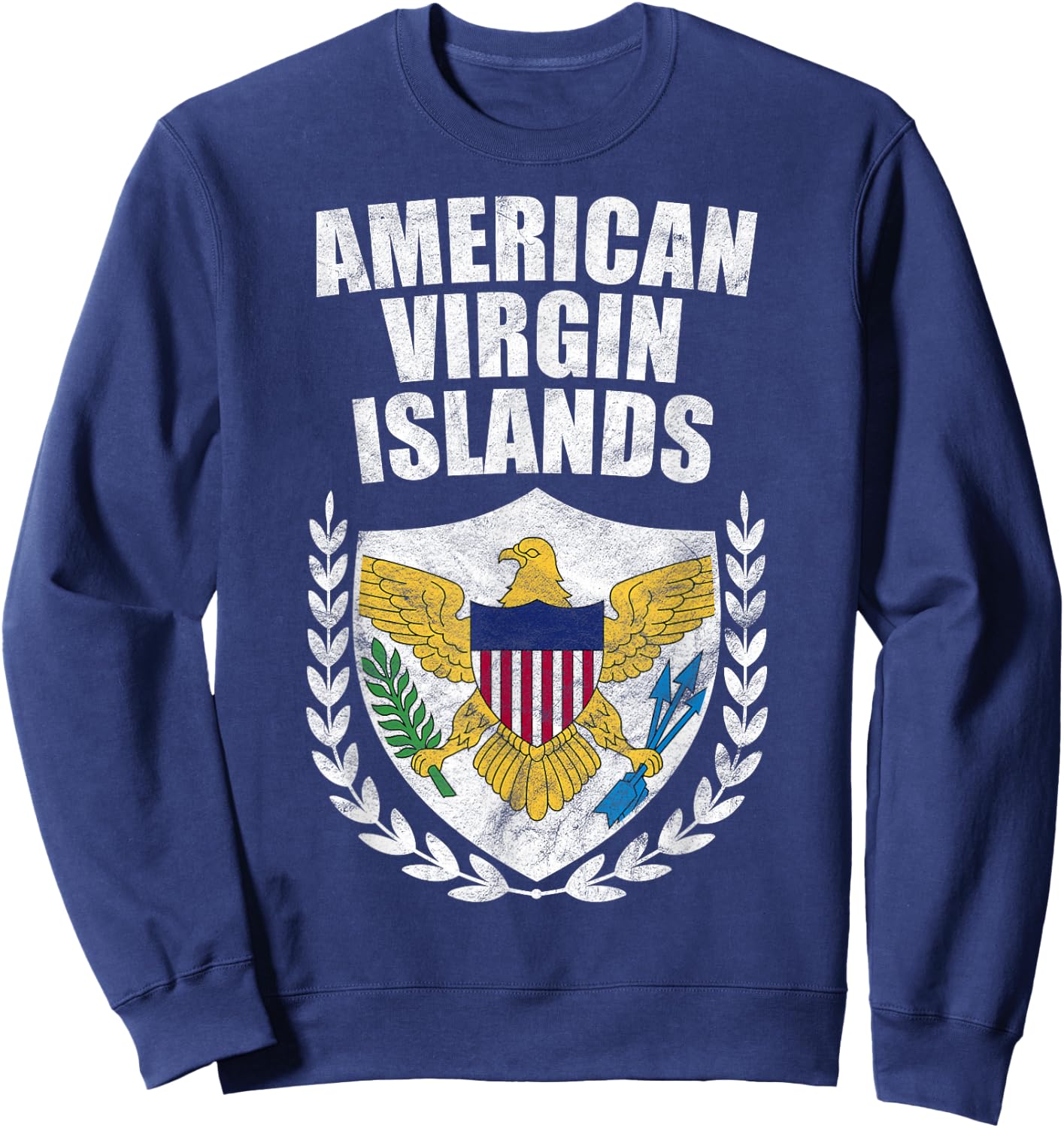 American Virgin Islands Sweatshirt - Sweatshirt | Navy