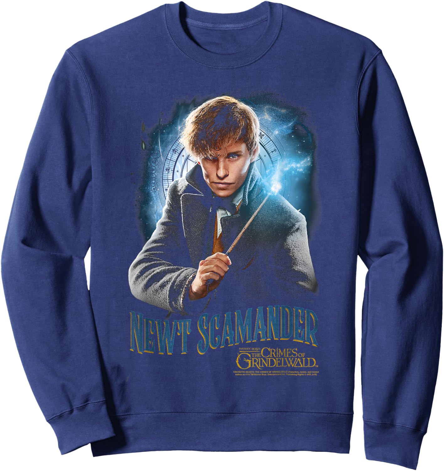 Fantastic Beasts 2 Scamander Monogram Sweatshirt - Sweatshirt | Navy