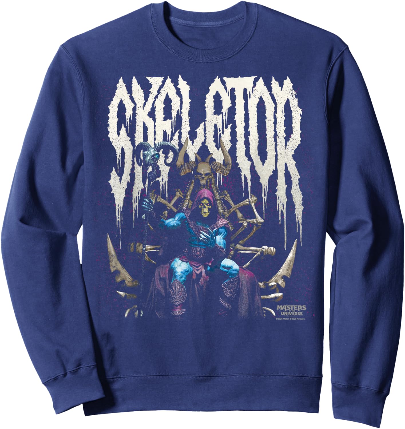 Masters of The Universe: Skeletor-Thron aus Metall Sweatshirt - Sweatshirt | Navy
