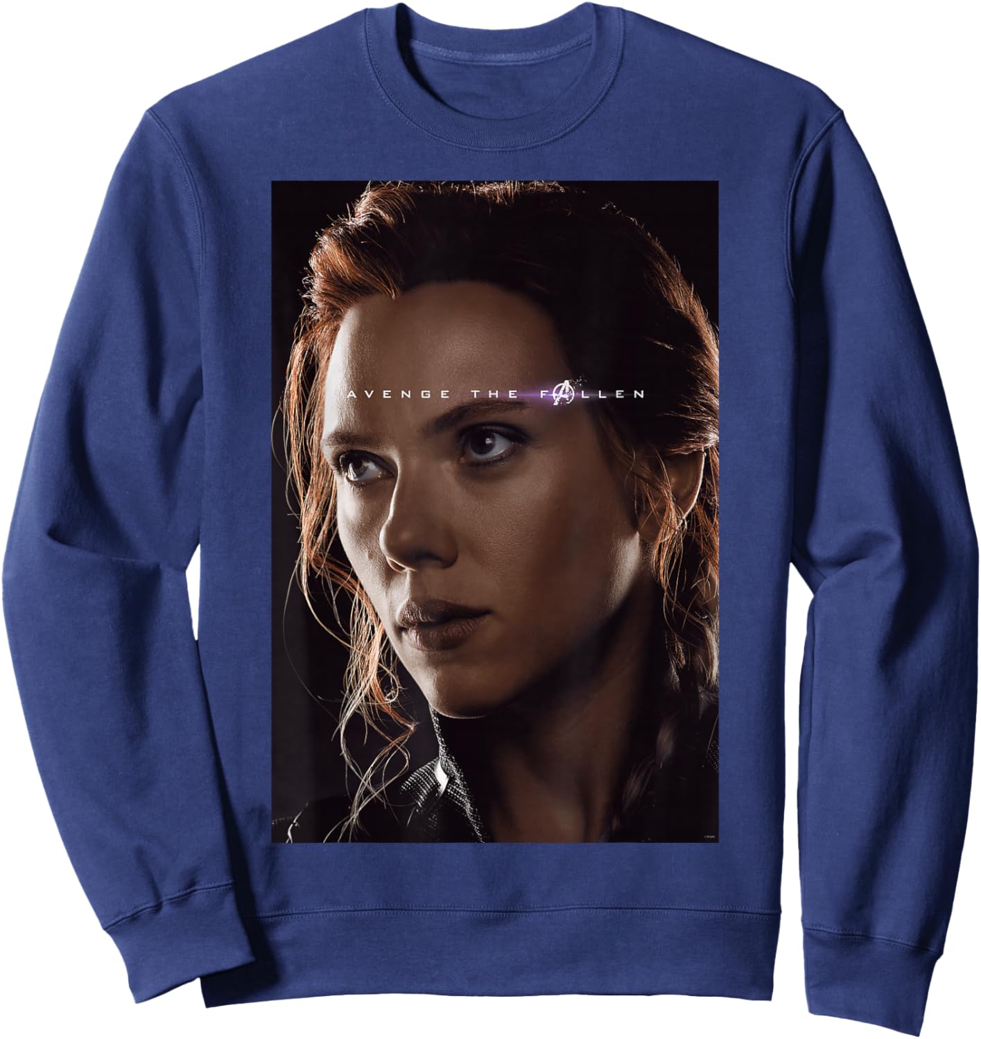 Marvel Avengers: Endgame Black Widow Poster Sweatshirt - Sweatshirt | Navy