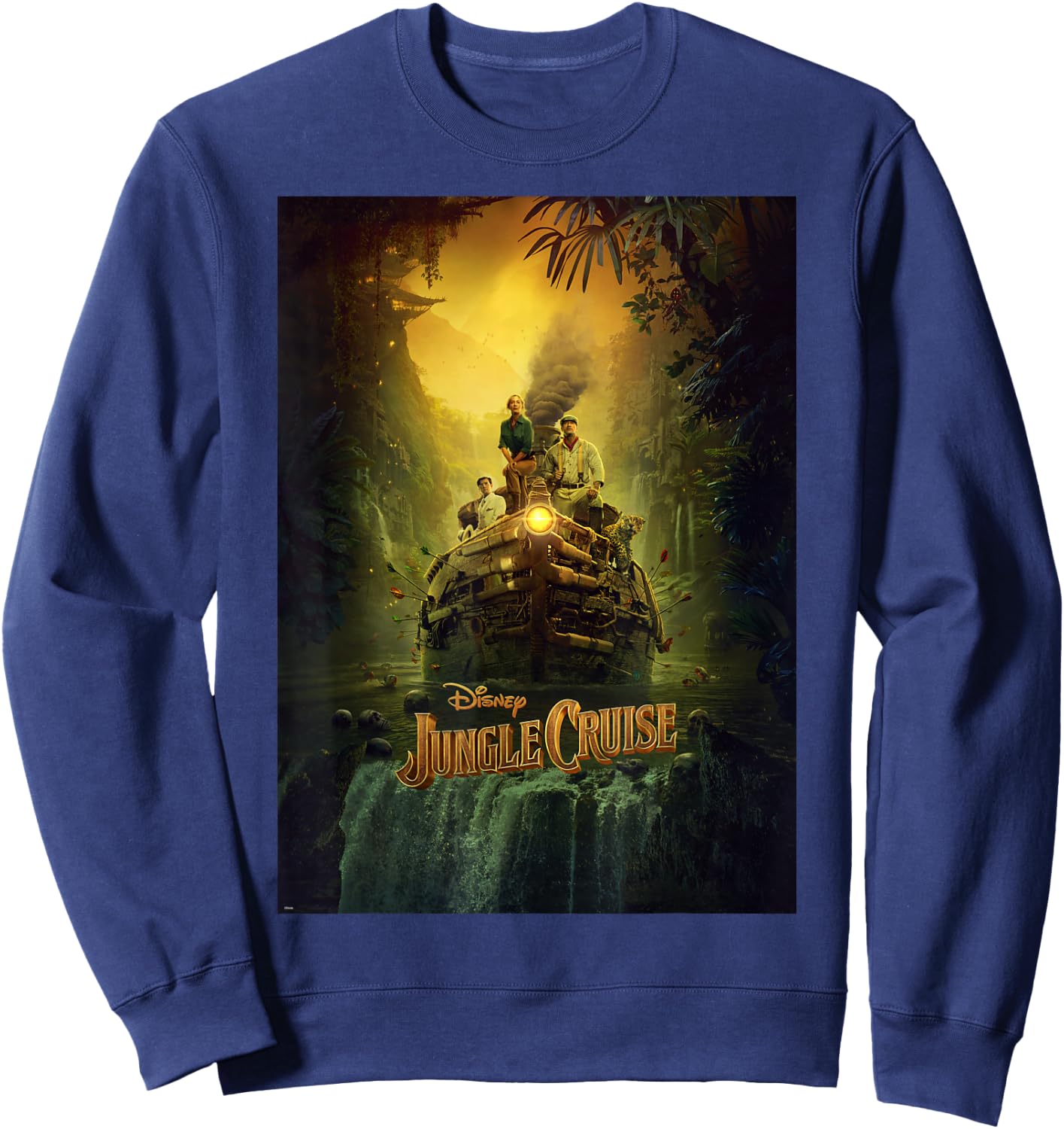 Disney Jungle Cruise Poster Sweatshirt - Sweatshirt | Navy