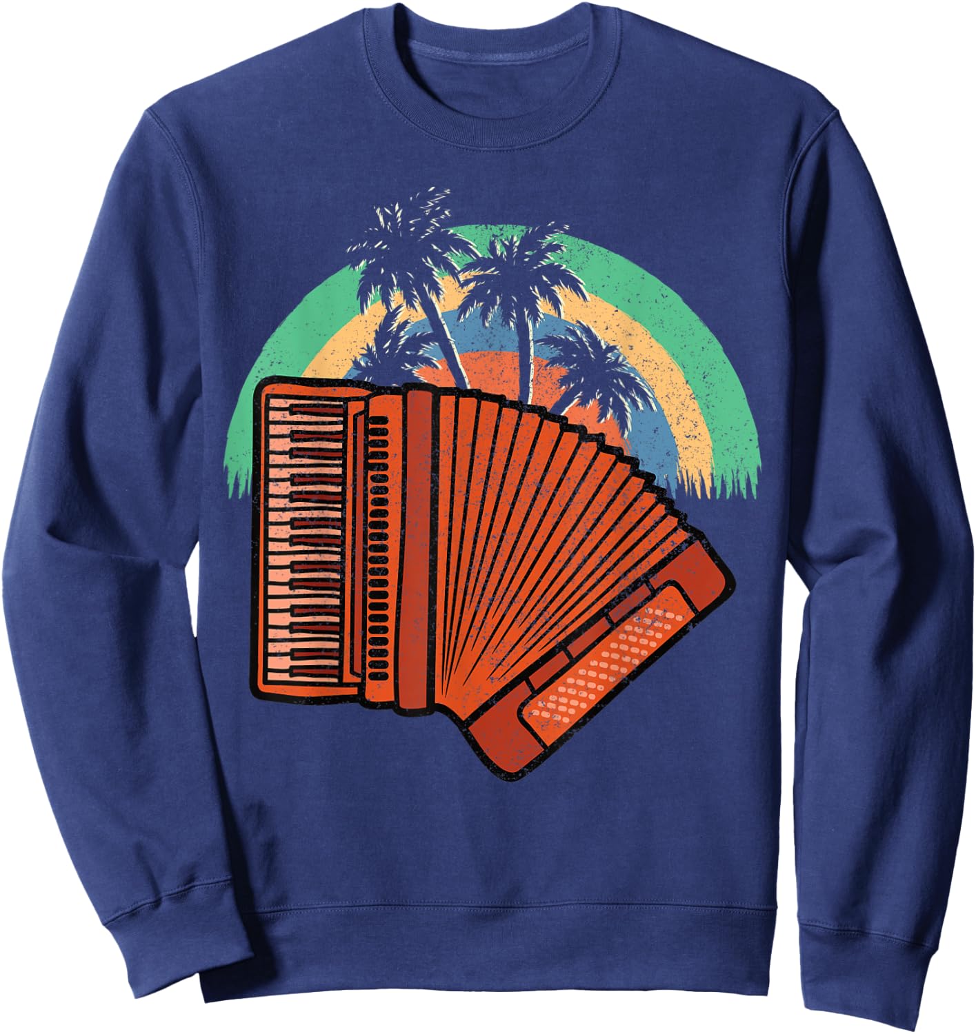 Accordionists Accordionist Accordion Sweatshirt - Sweatshirt | Navy