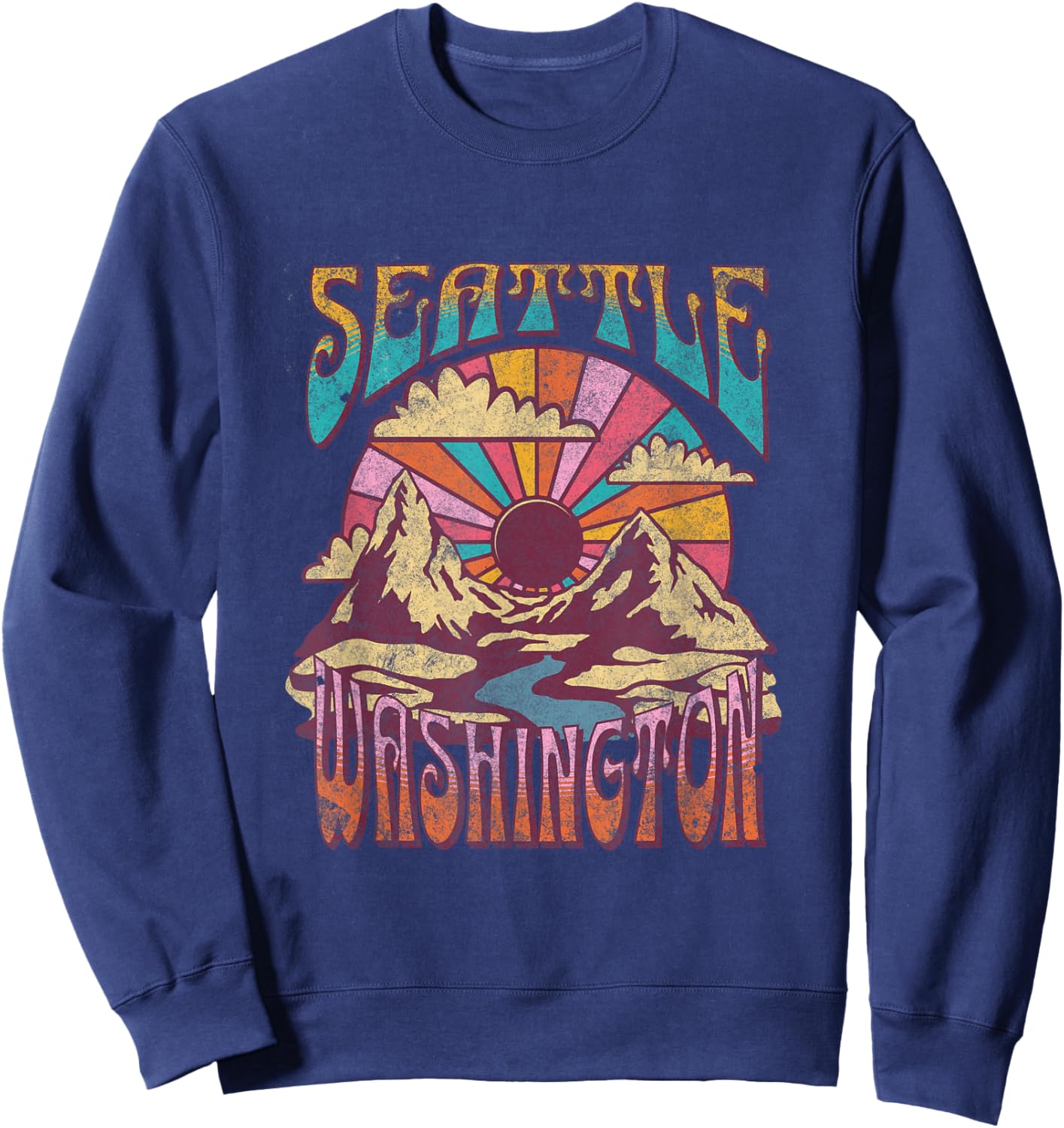 Seattle Sweatshirt - Sweatshirt | Navy