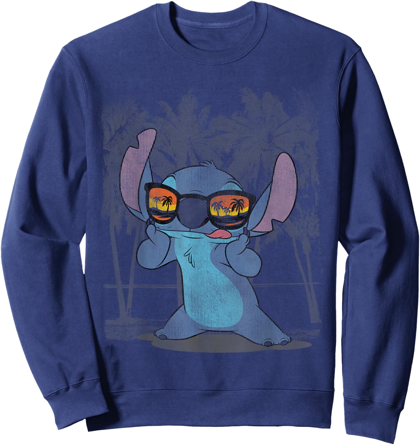 Lilo & Stitch - Hawaii Sweatshirt - Sweatshirt | Navy