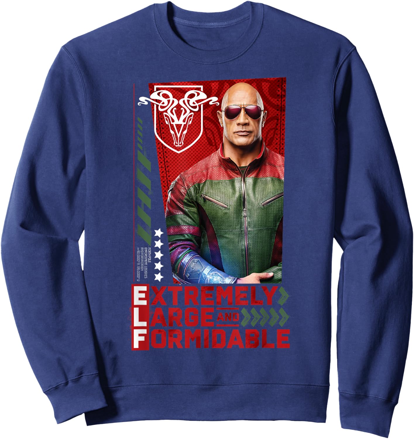 Red One - Extremely Large and Formidable Sweatshirt - Sweatshirt | Navy