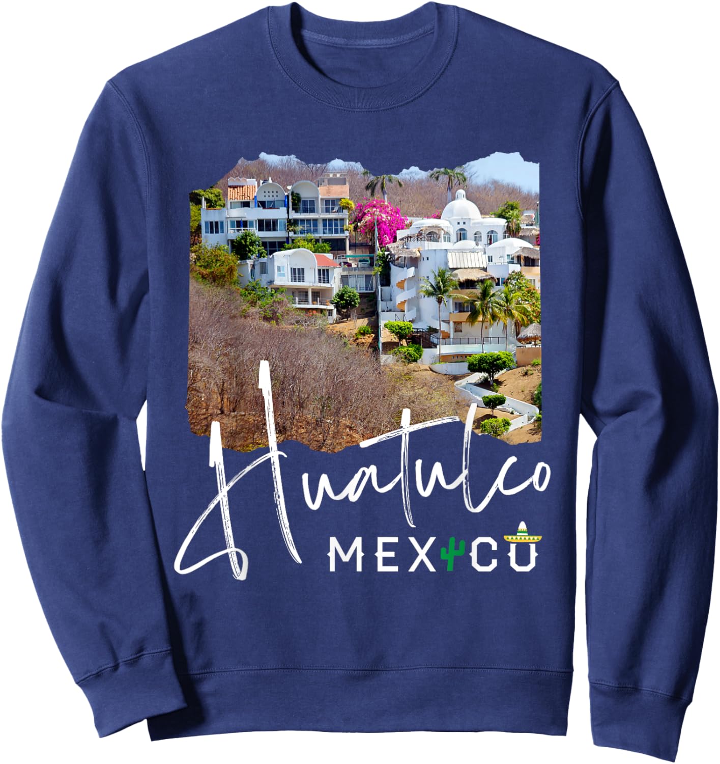 Huatulco Mexico Souvenir / Huatulco Sweatshirt - Sweatshirt | Navy