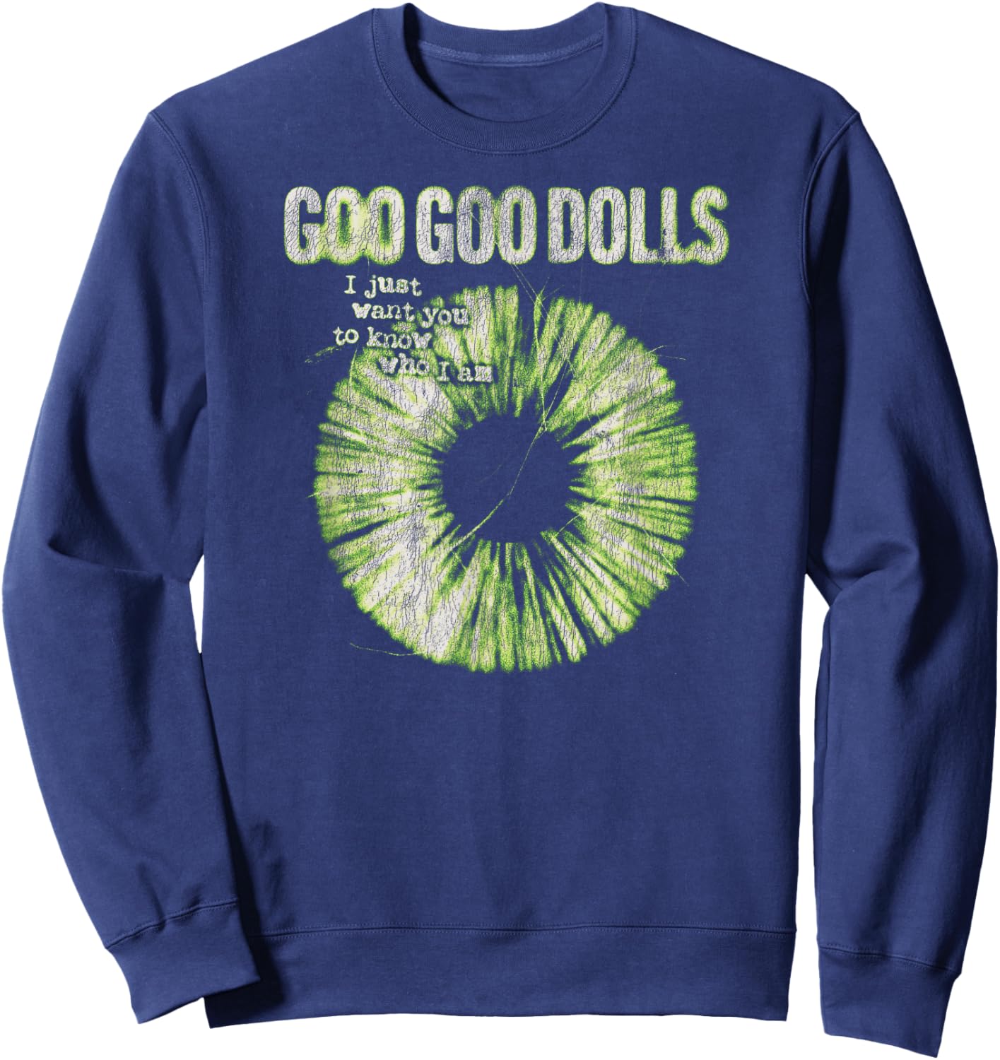 Goo Goo Dolls Green IRIS Exclusive Sweatshirt - Sweatshirt | Navy