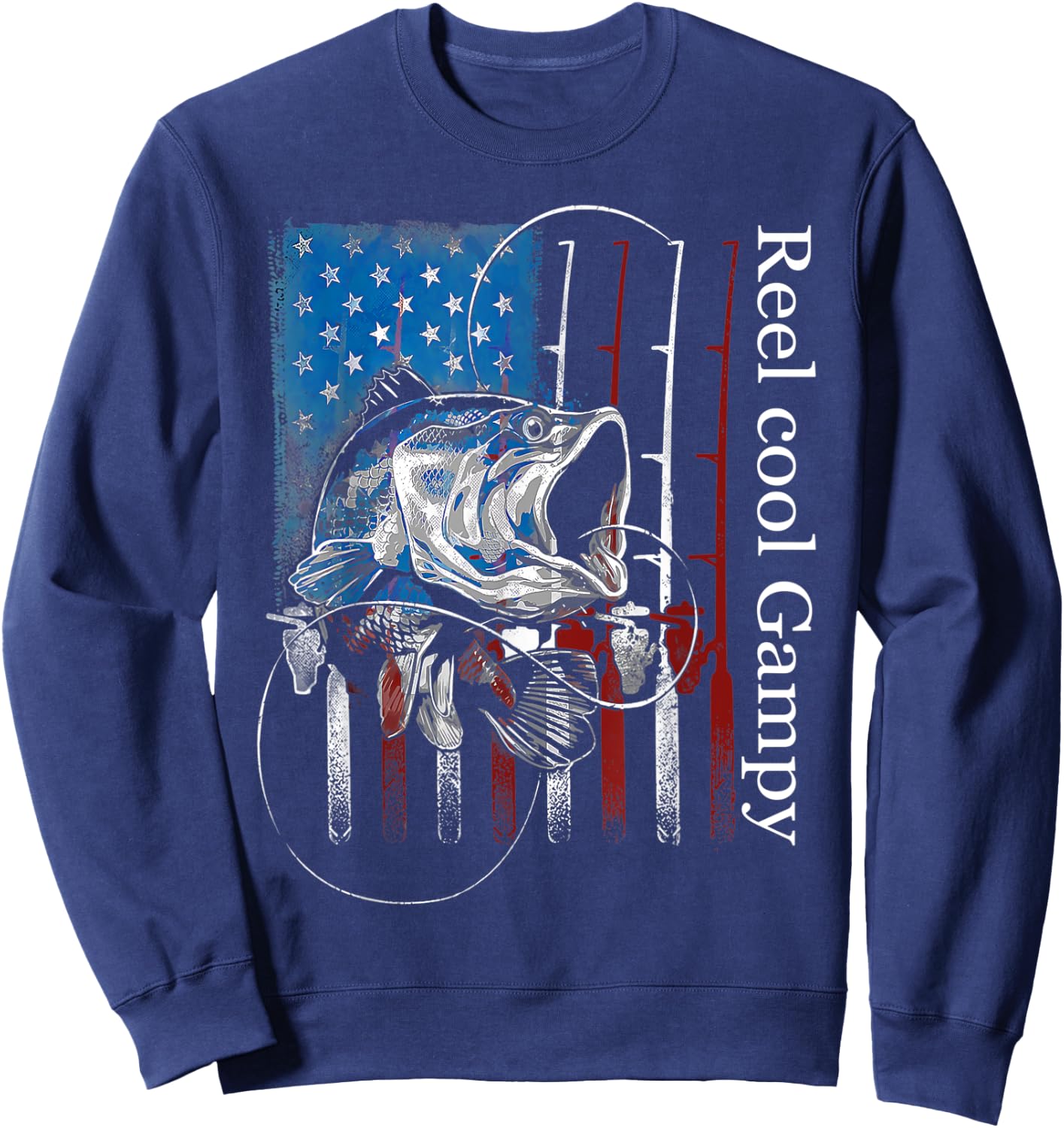 Reel cool Reel cool Gampy Sweatshirt - Sweatshirt | Navy