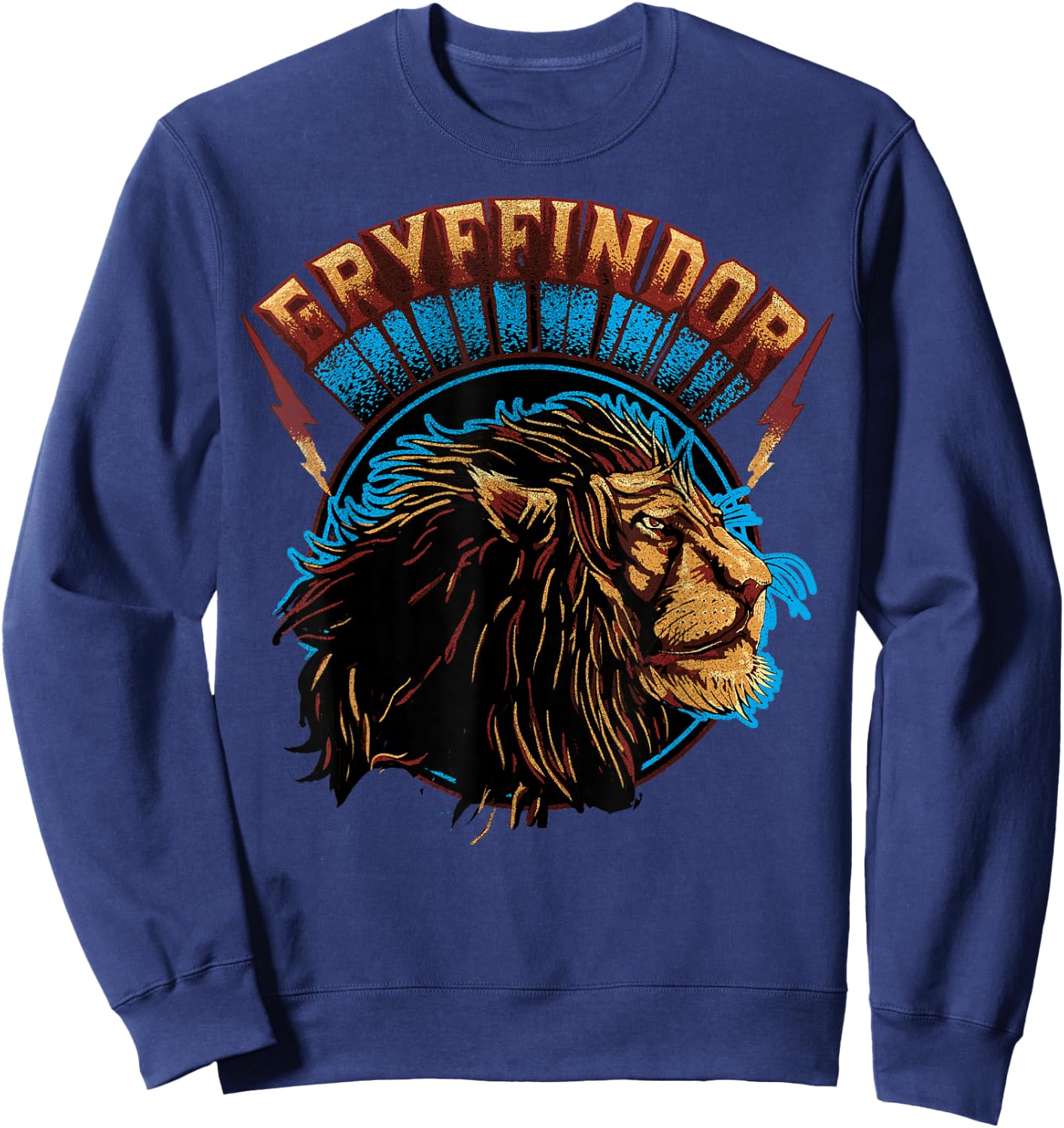 Harry Potter Gryffindor Lion Rock Sweatshirt - Sweatshirt | Navy