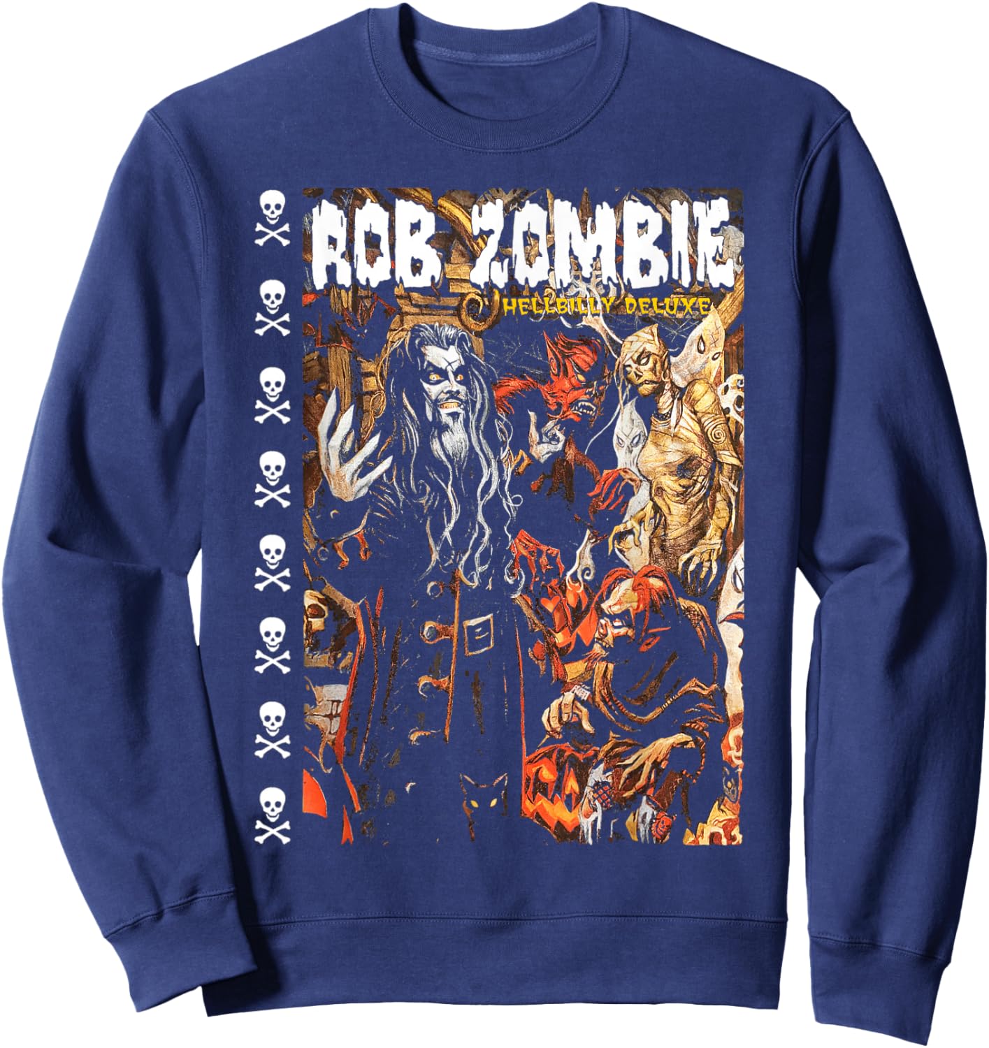 Rob Zombie – Hellbilly Deluxe Sweatshirt - Sweatshirt | Navy