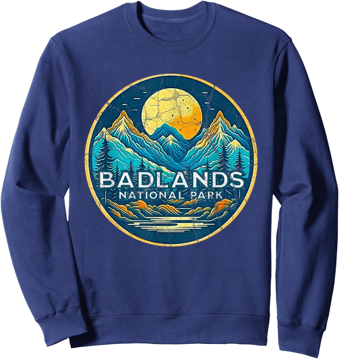 Badlands National Park Sweatshirt - Sweatshirt | Navy