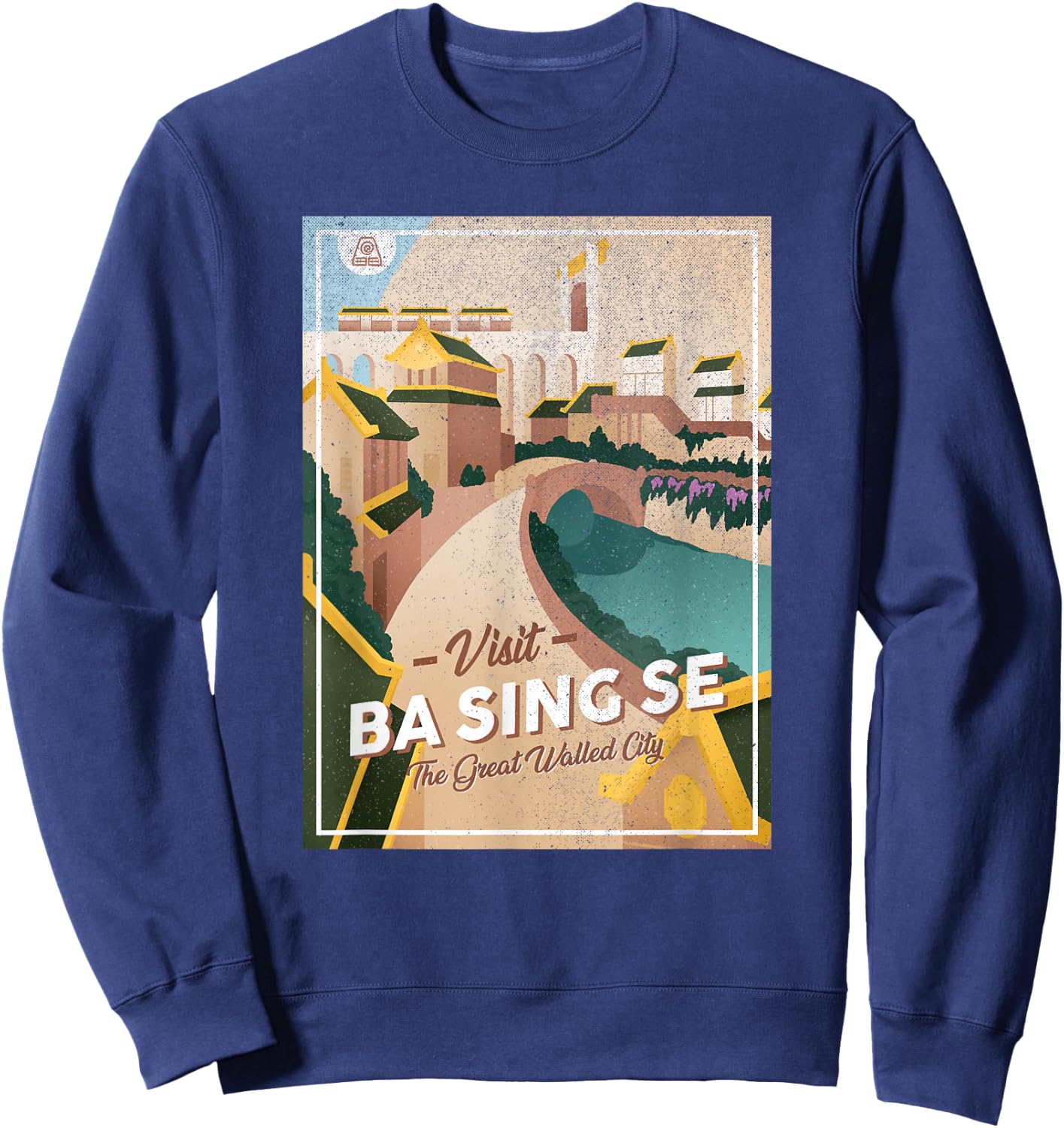 Nickelodeon Avatar: The Last Airbender Ba Sing Se Sweatshirt - Sweatshirt | Navy