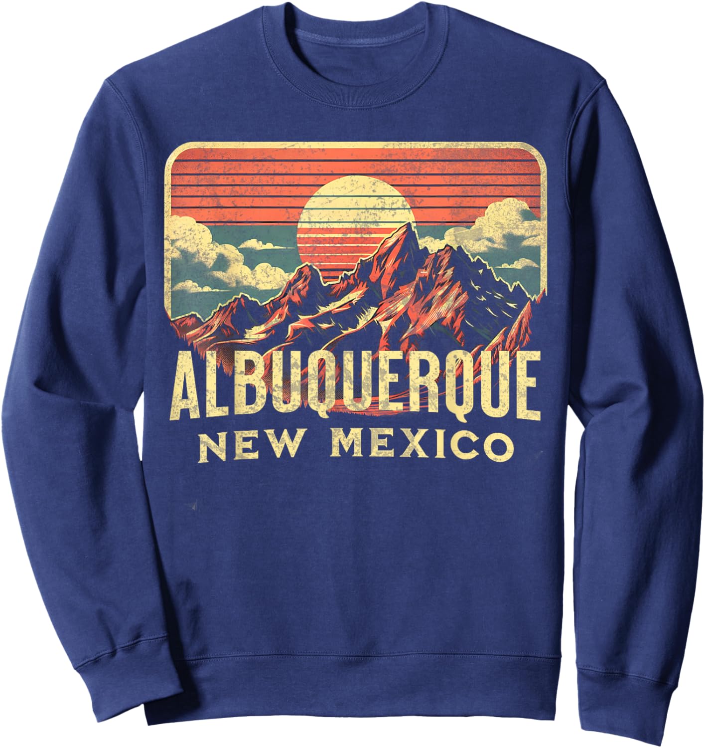 Albuquerque Sweatshirt - Sweatshirt | Navy