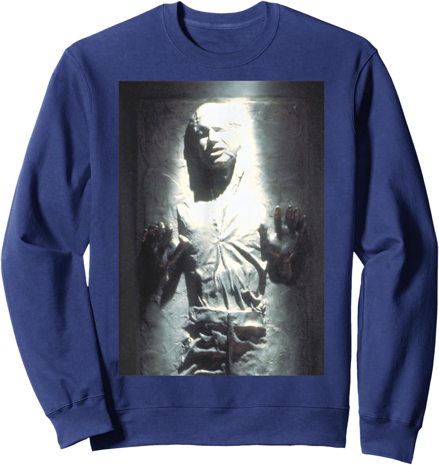 Star Wars Han Solo Carbonite Poster Sweatshirt - Sweatshirt | Navy