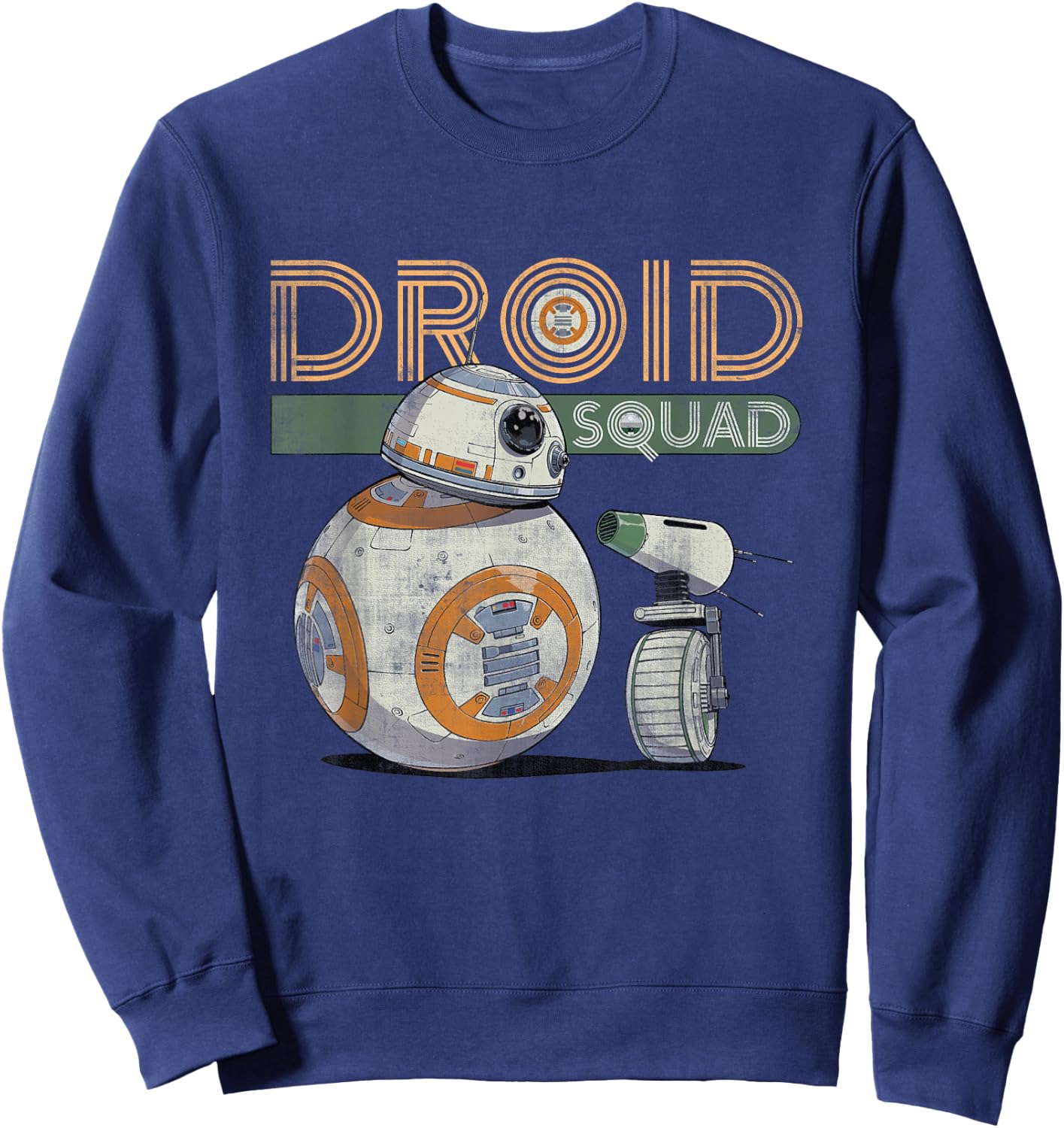 Star Wars Rise of Skywalker BB-8 & D-O Droid Squad Sweatshirt - Sweatshirt | Navy