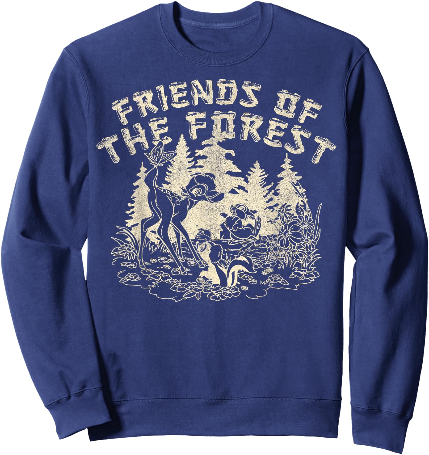Disney Bambi Friends Of The Forest Sweatshirt - Sweatshirt | Navy