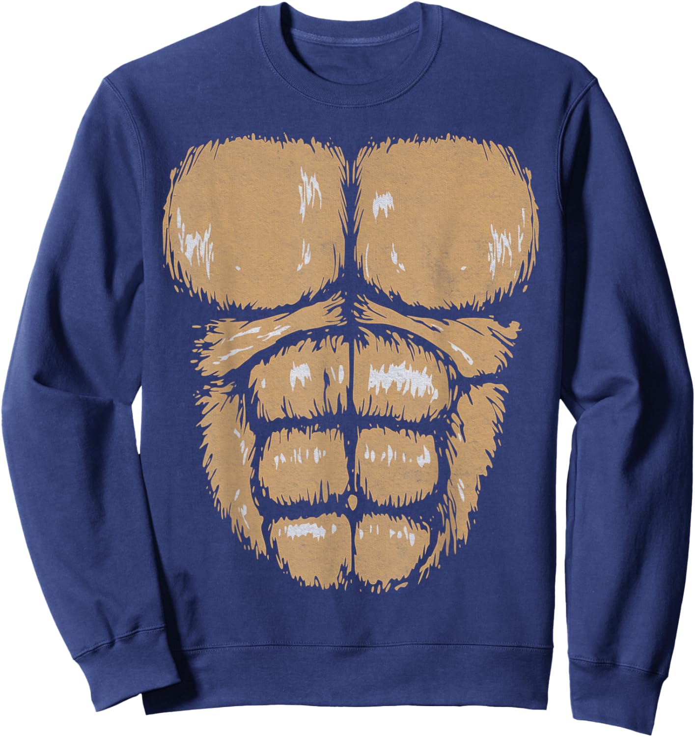 Kids Halloween Gorilla Monkey Costume Funny Halloween Sweatshirt - Sweatshirt | Navy