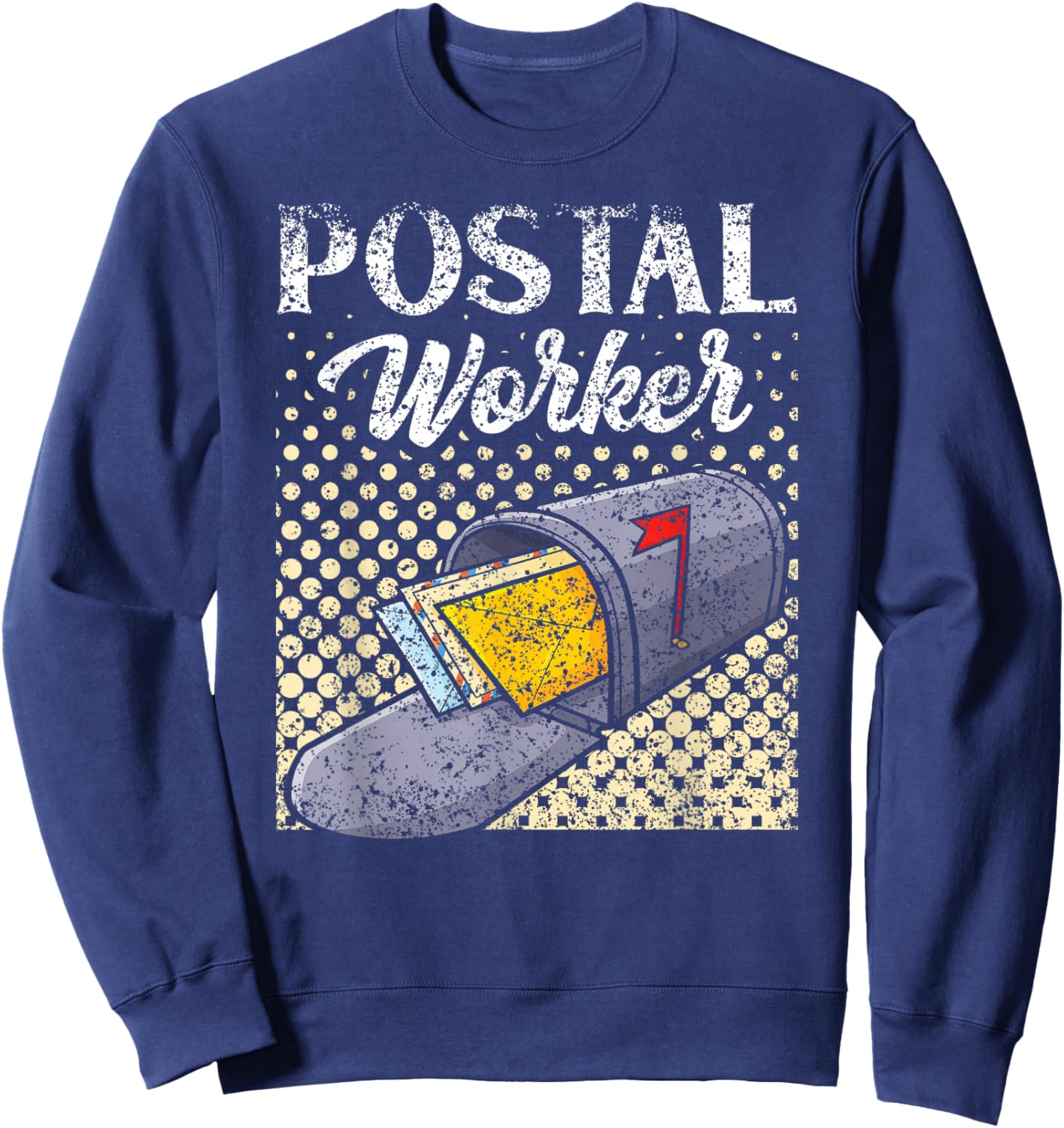 Postal Worker Mailman Mail Postman Courier Sweatshirt - Sweatshirt | Navy