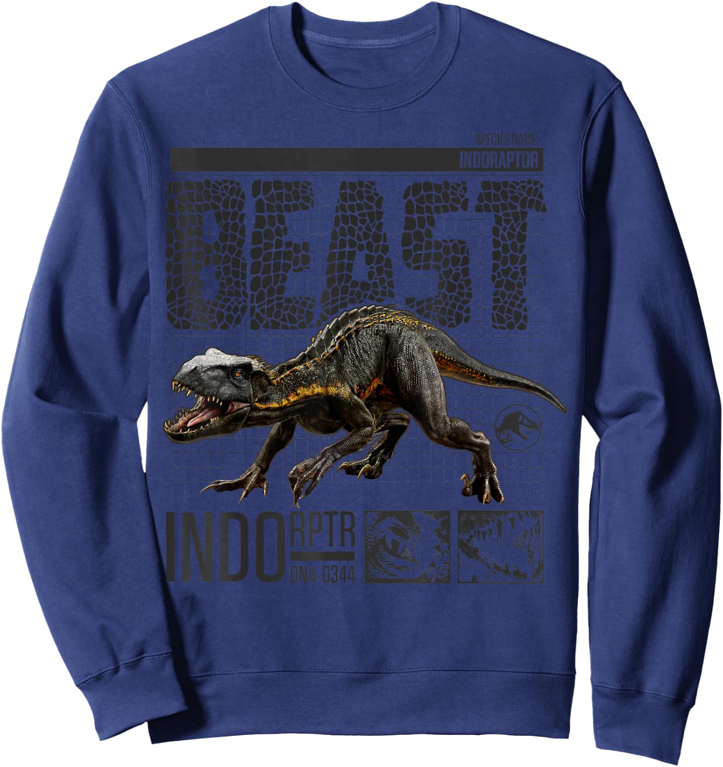 Jurassic World: Fallen Kingdom Indoraptor Beast Sweatshirt - Sweatshirt | Navy